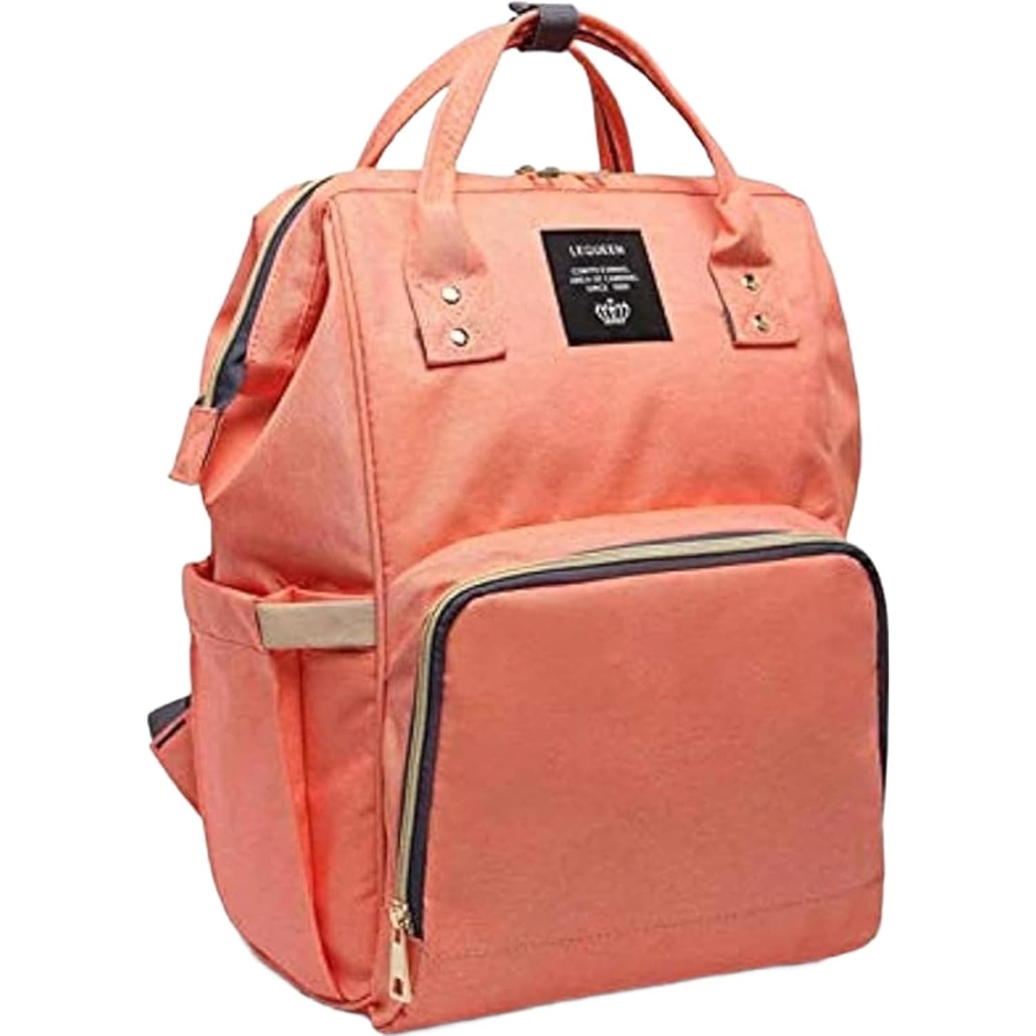 HALAMODO Diaper Bag Multi-Function Waterproof Travel Backpack Nappy Bags For Baby Care, Large Capacity