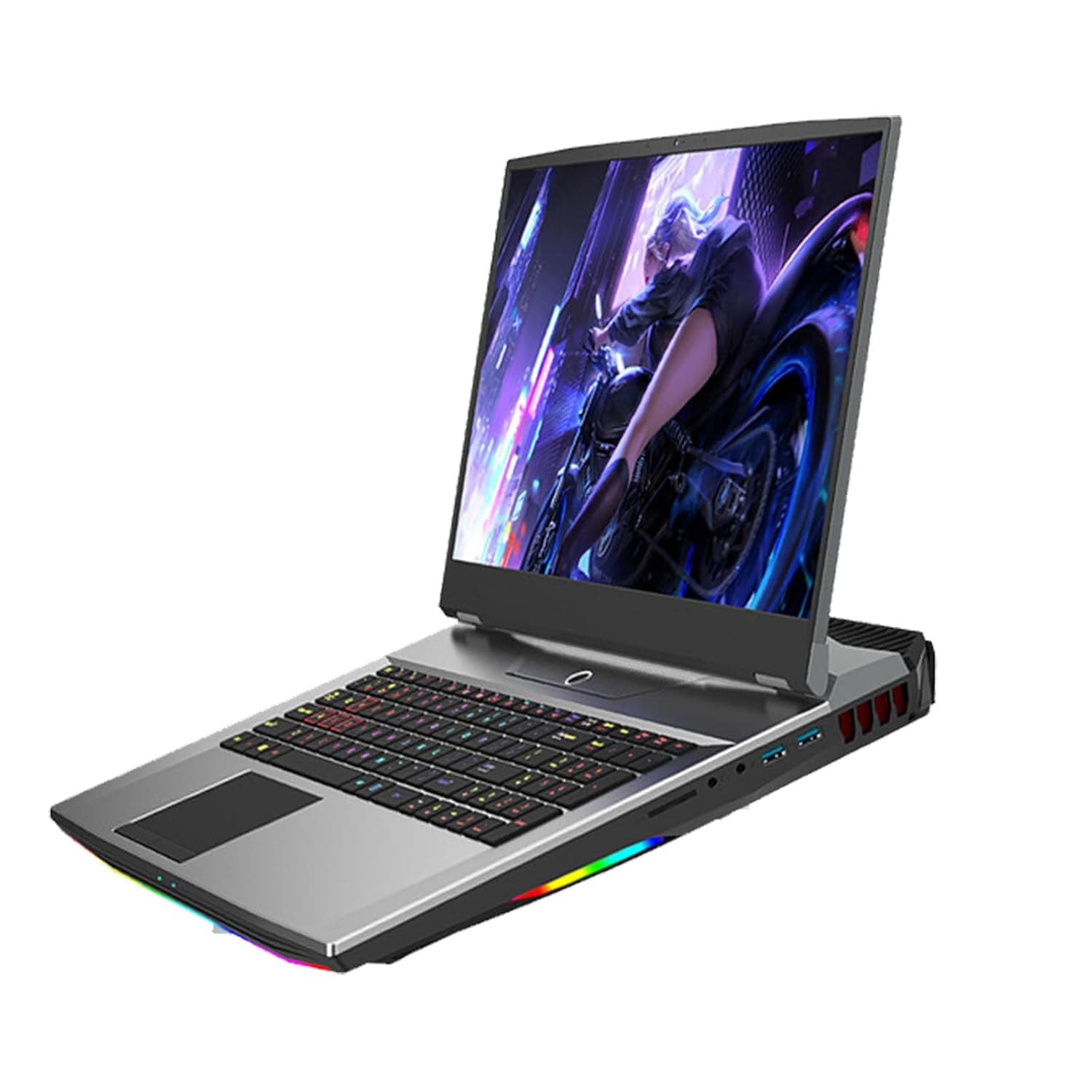 GYX-KAWSN 17.3-Inch Laptop 1080Pips 4G Independent Display E-Sports Gaming Laptop Fingerprint Unlocked Laptop,16G+256G