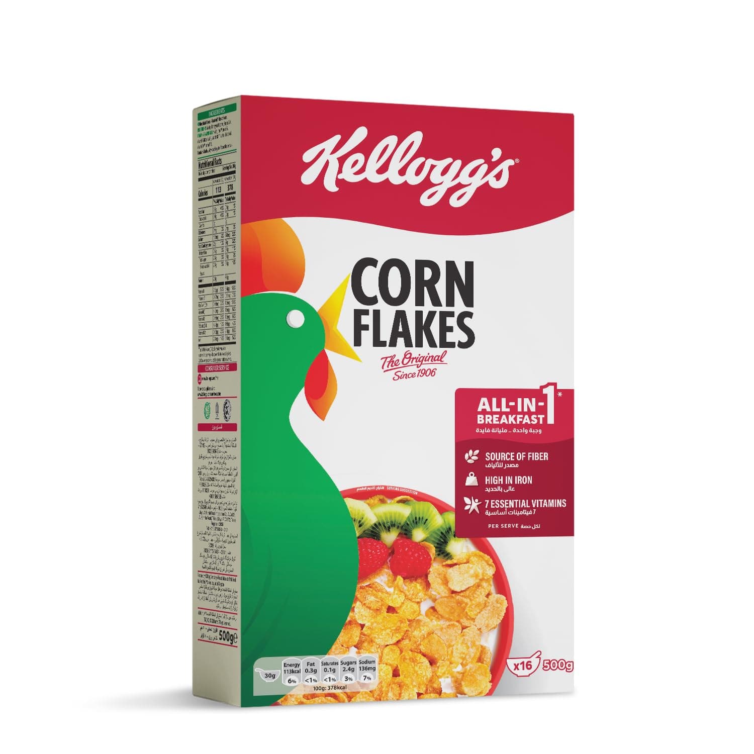 Kellogg's Corn Flakes Cereal The Original, 500 g