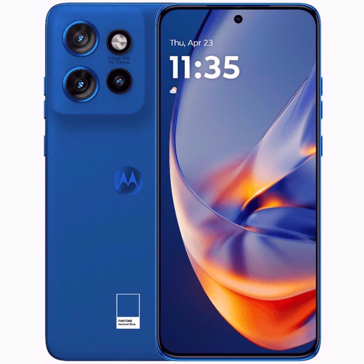 Motorola Edge 50 Neo Dual-SIM 512GB ROM + 12GB RAM (GSM Only | No CDMA) Factory Unlocked 5G Smartphone (Pantone Nautical Blue) - International Version