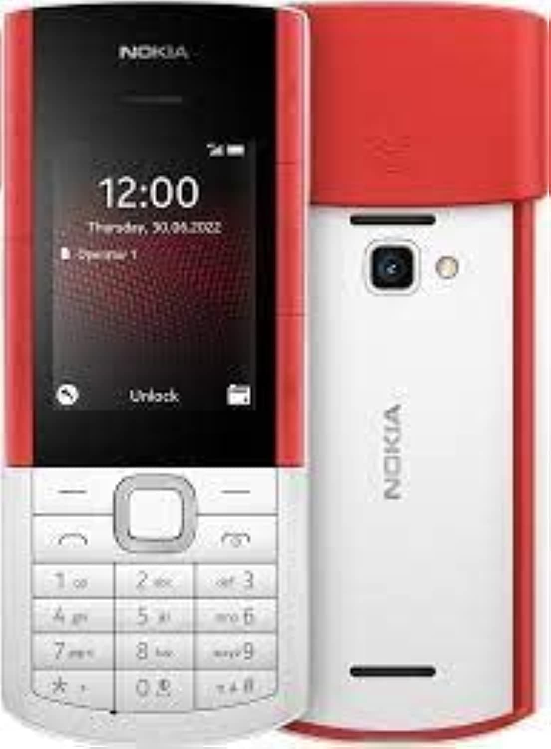 Nokia 5710 XpressAudio Comes with Built-in TWS Earbuds Mobile Phone (White)