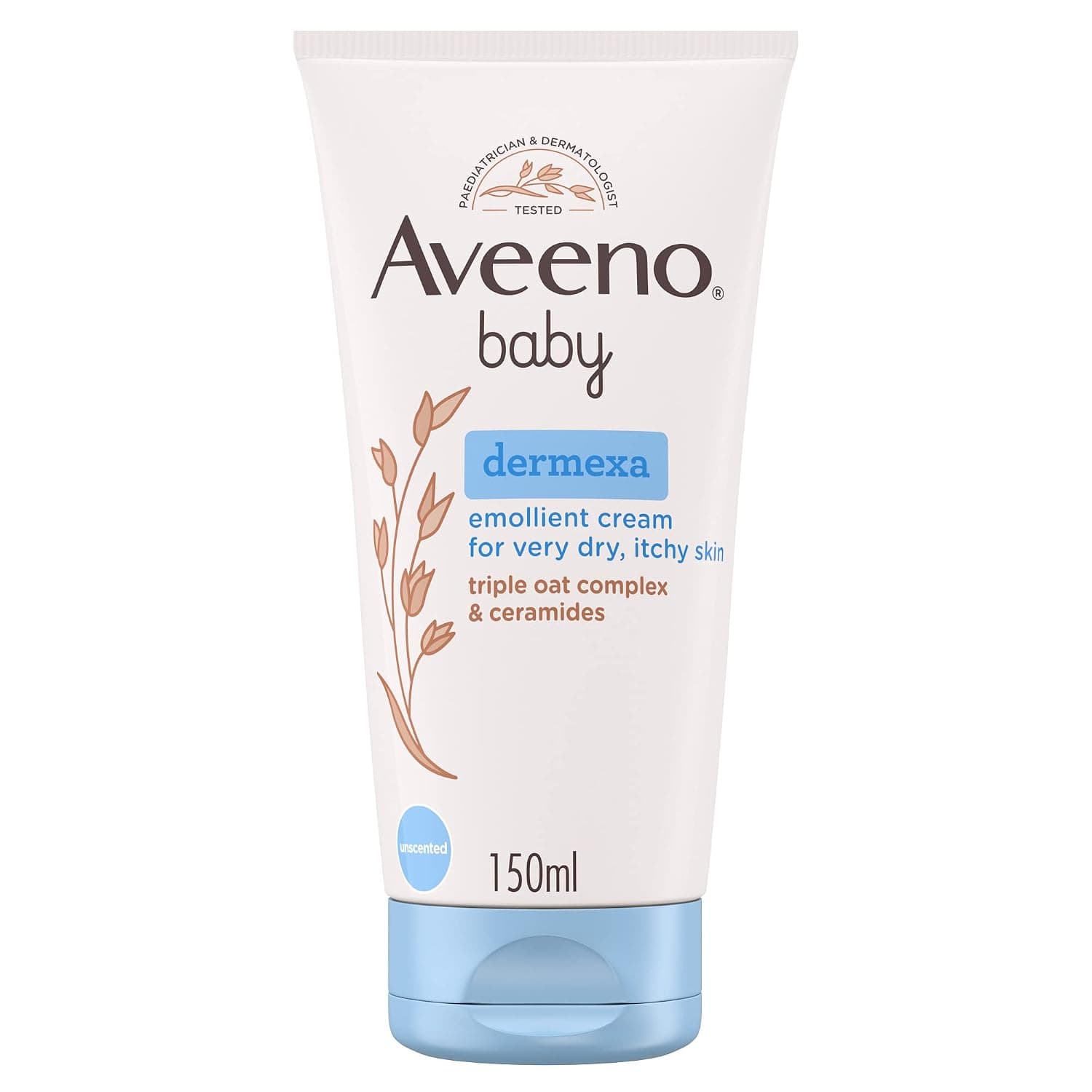 AVEENO Baby Dermexa Emollient Cream 150 ml, Packaging May Vary