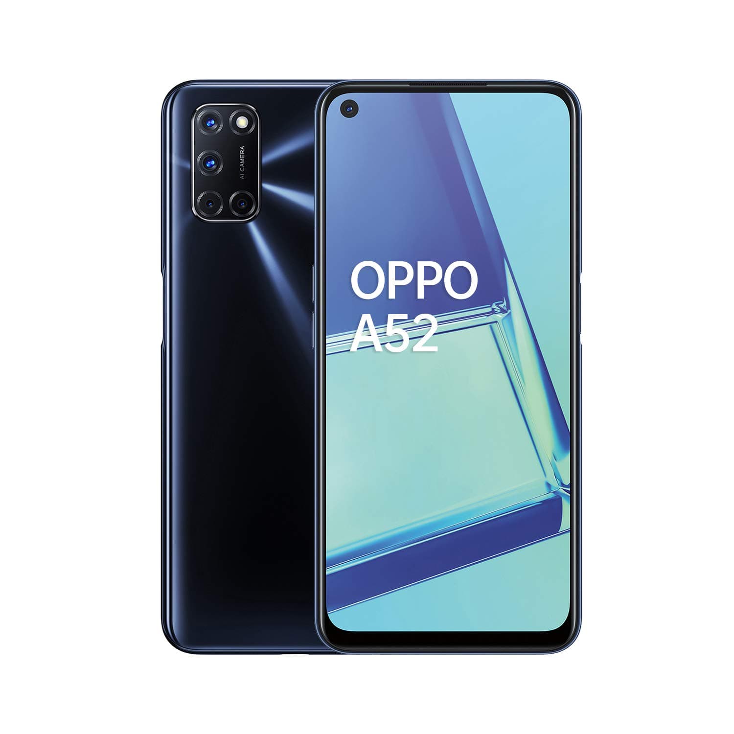 Oppo A52 Dual-SIM 64GB ROM + 4GB RAM (GSM Only | No CDMA) Factory Unlocked 4G/LTE Smart Phone (Twilight Black) - International Version