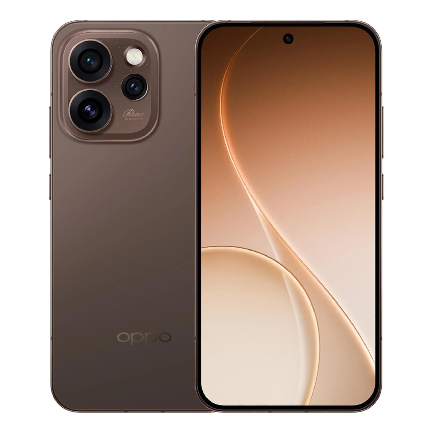 OPPO Reno 15 Pro 5G Dual SIM Dusk Brown 12GB RAM 512GB - Middle East Version with Gift OPPO Enco Buds3