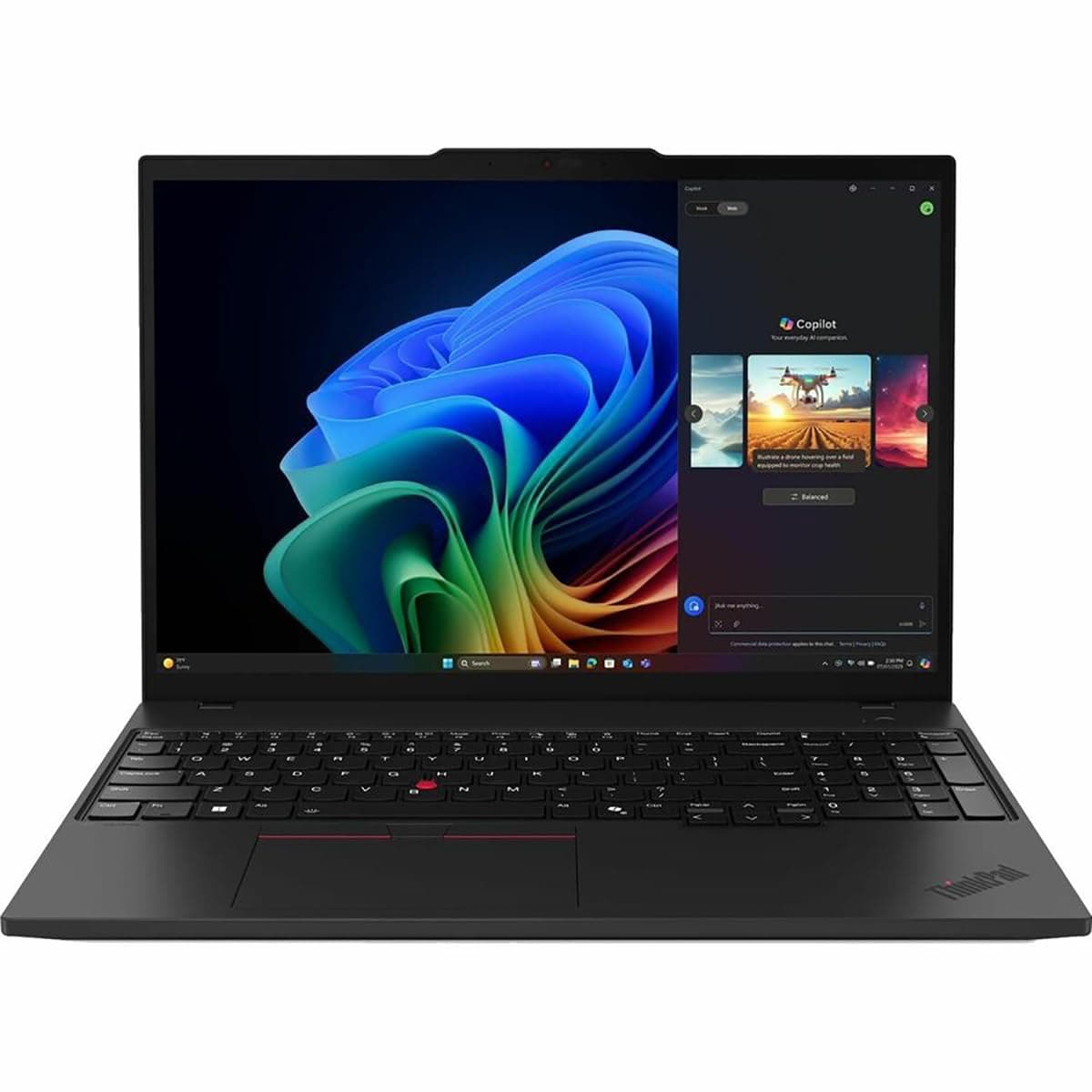 Lenovo ThinkPad T16 Gen 4 21QN005XUS 16" Copilot+ PC Notebook - WUXGA - AMD Ryzen AI 7 PRO 350-16 GB - 512 GB SSD - English Keyboard - Black - AMD Chip - 1920 x 1200 - Windows 11 Pro - AMD Radeon 86