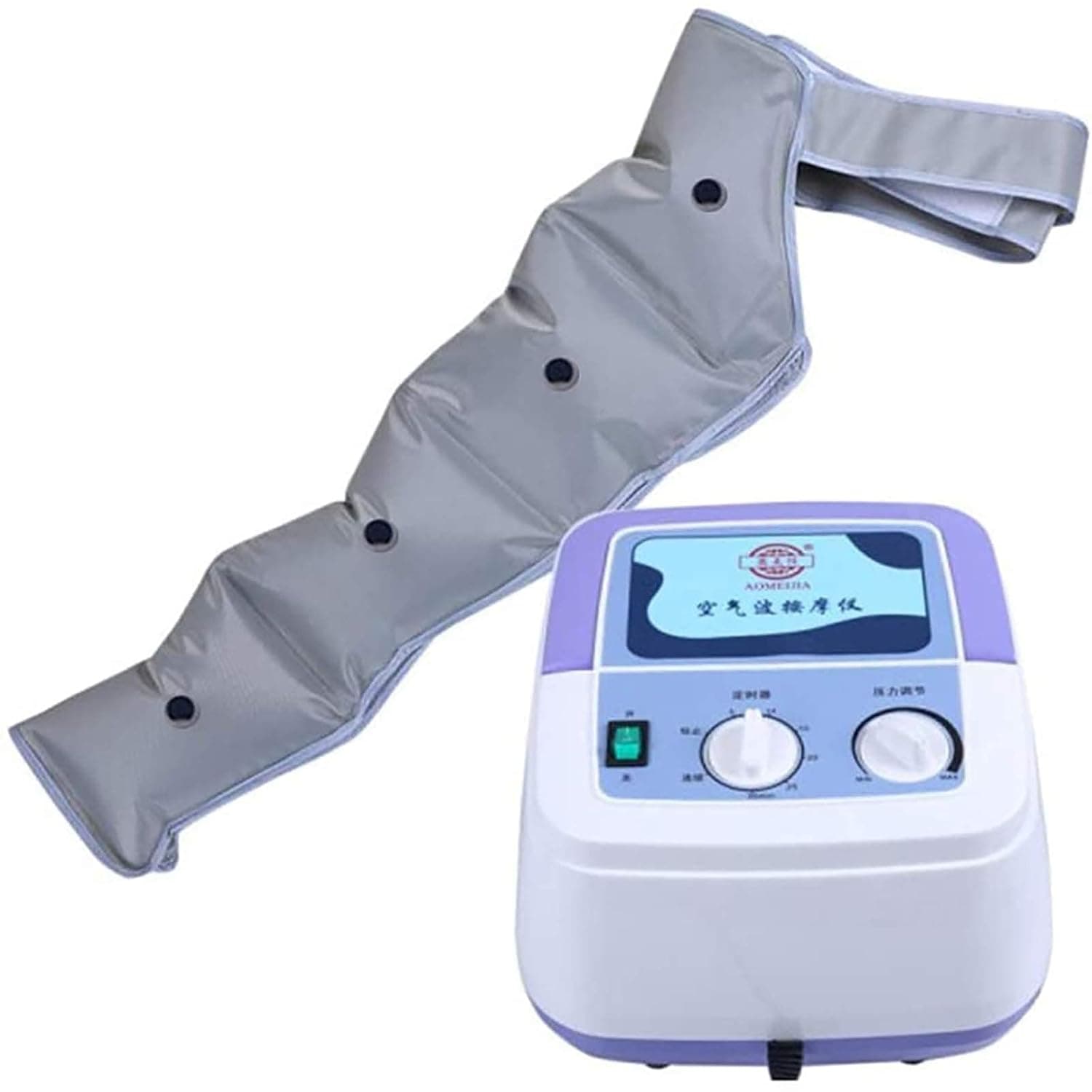 Leg Massager Air Compression Massager for Circulation and Relaxation Of Muscles Electric Pressure Massage Wraps Foot Ankles Calf Massage Machine Pain Relax (Color : Upperlimb)