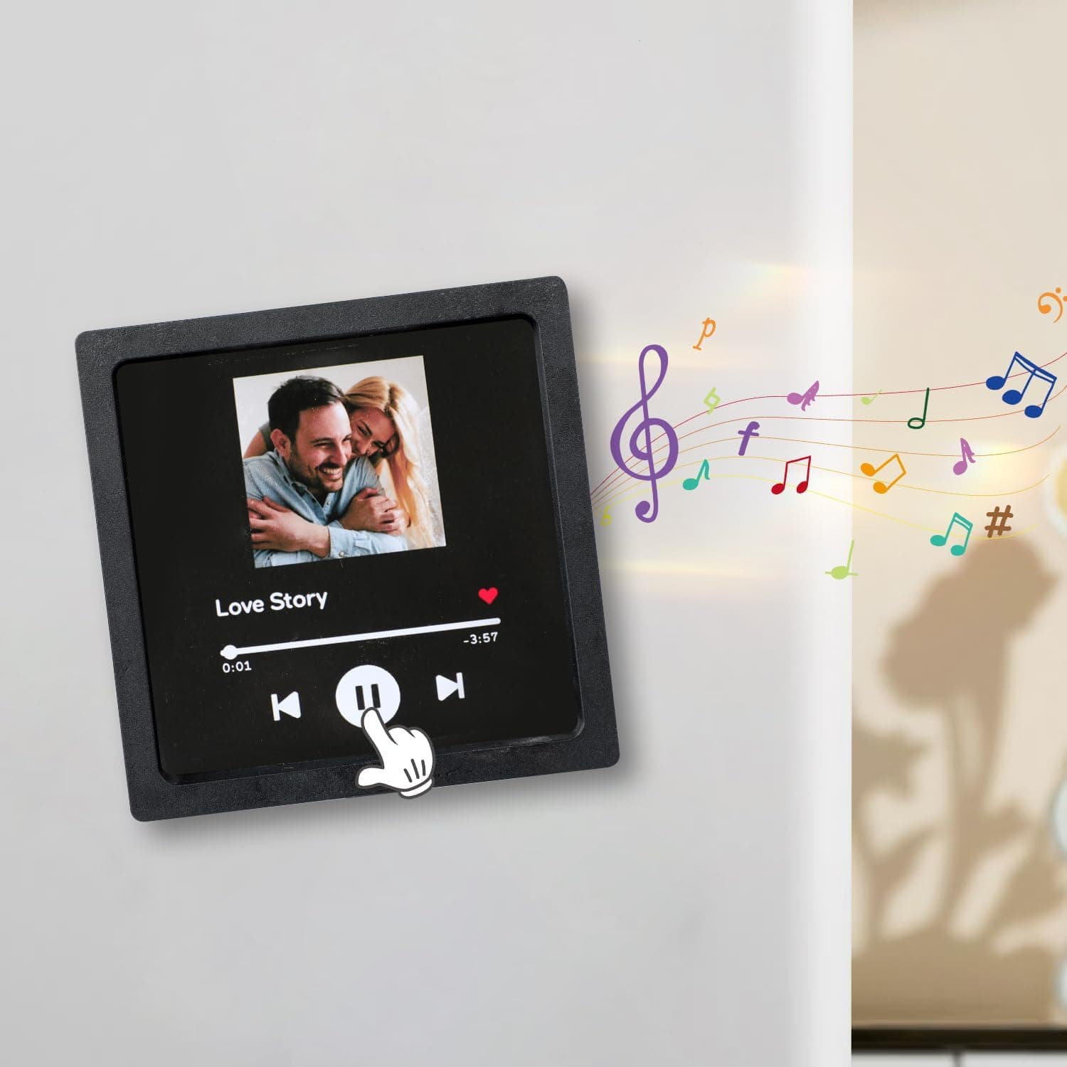 مغناطيس ثلاجة Azonee مخصص لألبوم الموسيقى، مغناطيس ثلاجة مخصص لألبوم موسيقى الحركة، مغناطيس صور مخصص للثلاجة، هدية ديكور منزلي فريدة للأزواج وعشاق الموسيقى