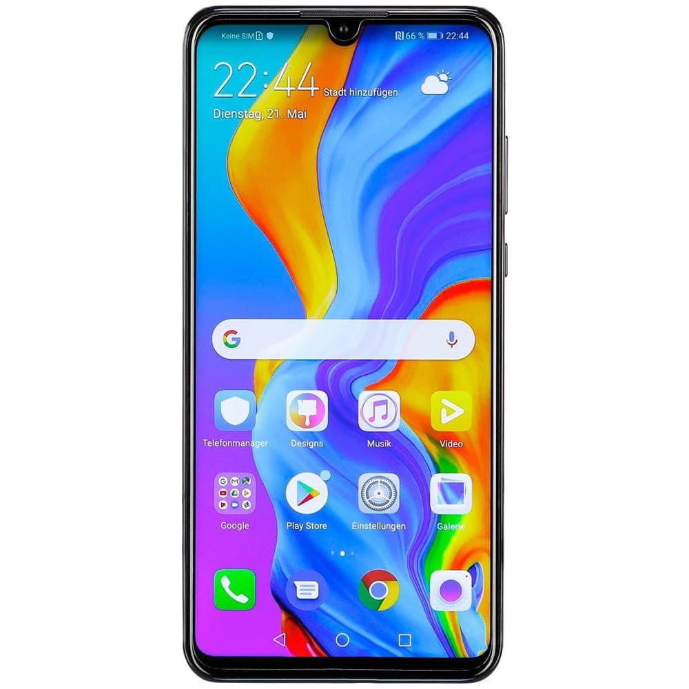HUAWEI P30 Lite New Edition Marie-L21BX Dual-SIM 256GB (GSM Only | No CDMA) Factory Unlocked 4G/LTE Smartphone (Midnight Black) - International Version