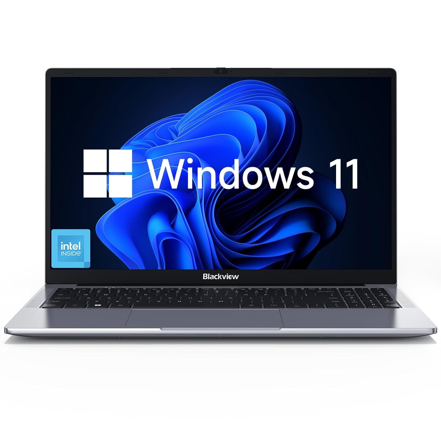 Blackview Acebook 6 Laptop 15.6 Inch for Business Students, Quad-Core N150 up to 3.6GHz, 16GB DDR4 RAM 512GB SSD Notebook, FHD IPS Display Eye Protection, 100W Type-C, 4K HDMI, Bluetooth, WiFi 5
