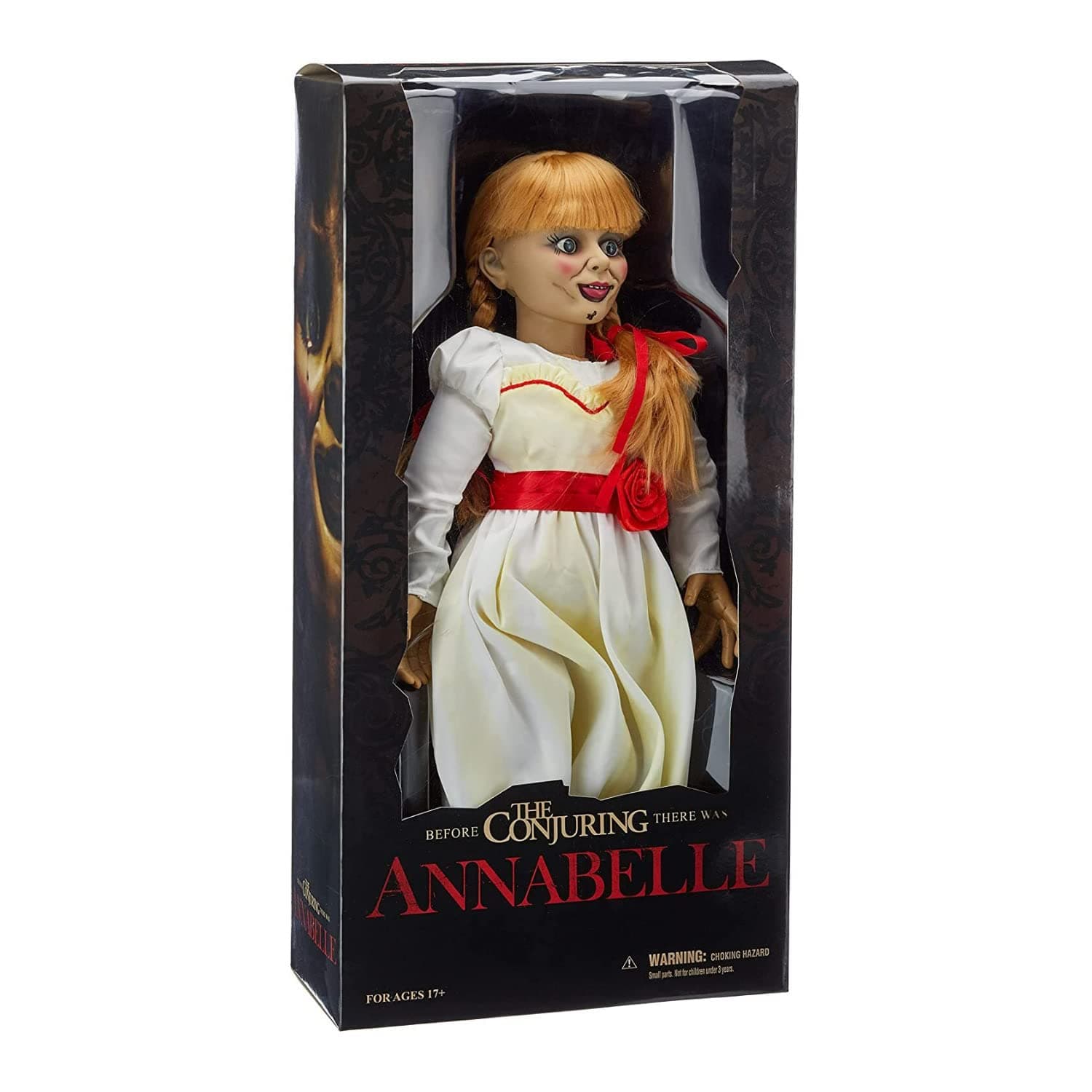 Mezco Star images 90500 "Annabelle The Conjuring Prop Replica Doll | The Conjuring 18 Inch Doll Figure Prop Replica - Annabelle Doll