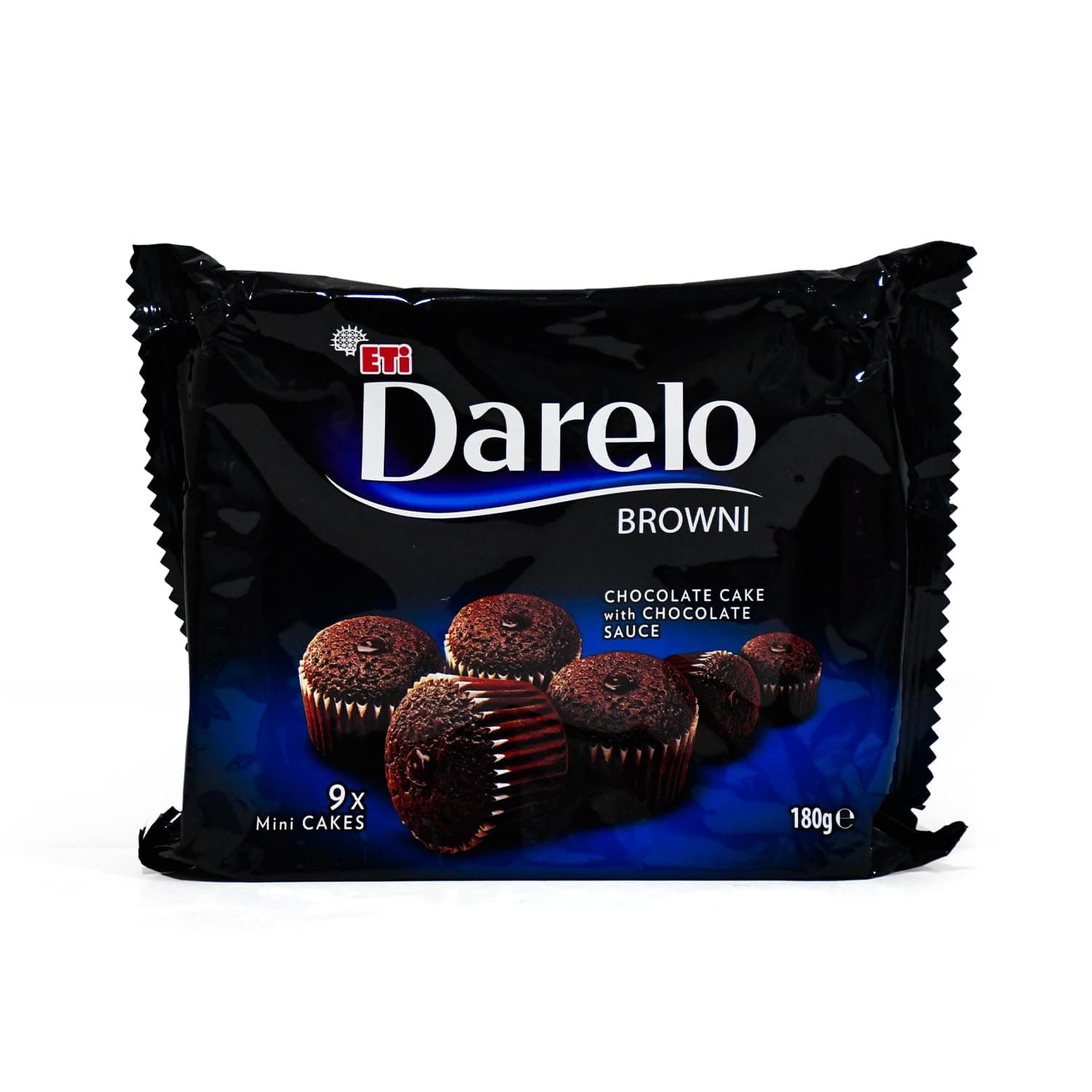 ETi Darelo Browni Chocolate Mini Cake with Chocolate Sauce 180 G