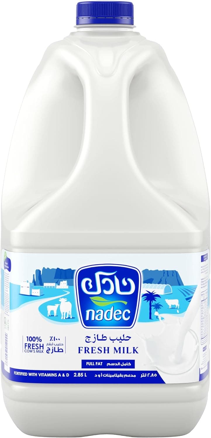 Nadec Milk Full Fat, 2.85L
