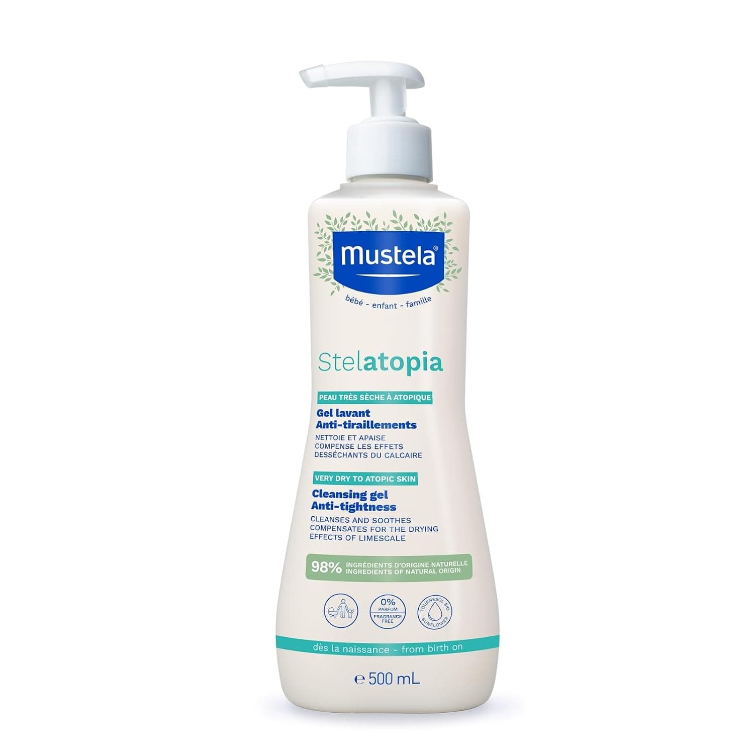 Mustela Stelatopia Cleansing Gel 500ML