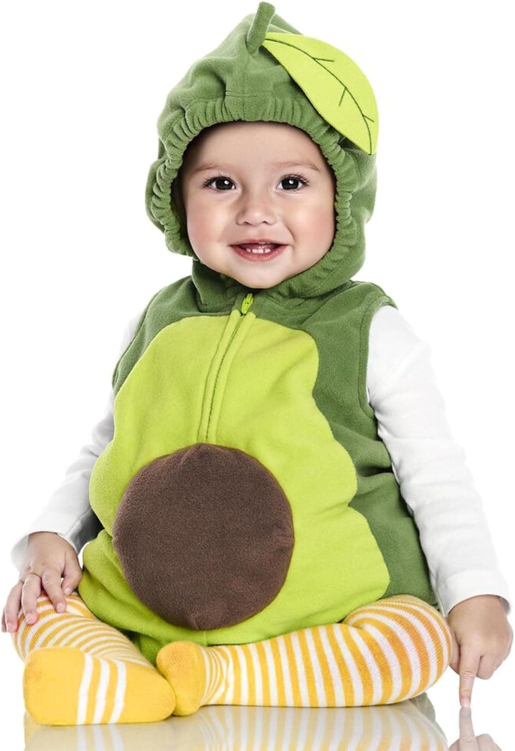 Aputue Baby Costume Animal, Adorable Cartoon Onesie for Infant Toddler, Soft Plush Hooded Jumpsuit for Birthday Party, Cute Animal Cosplay Outfit, Warm and Cozy Winter Fall Romper