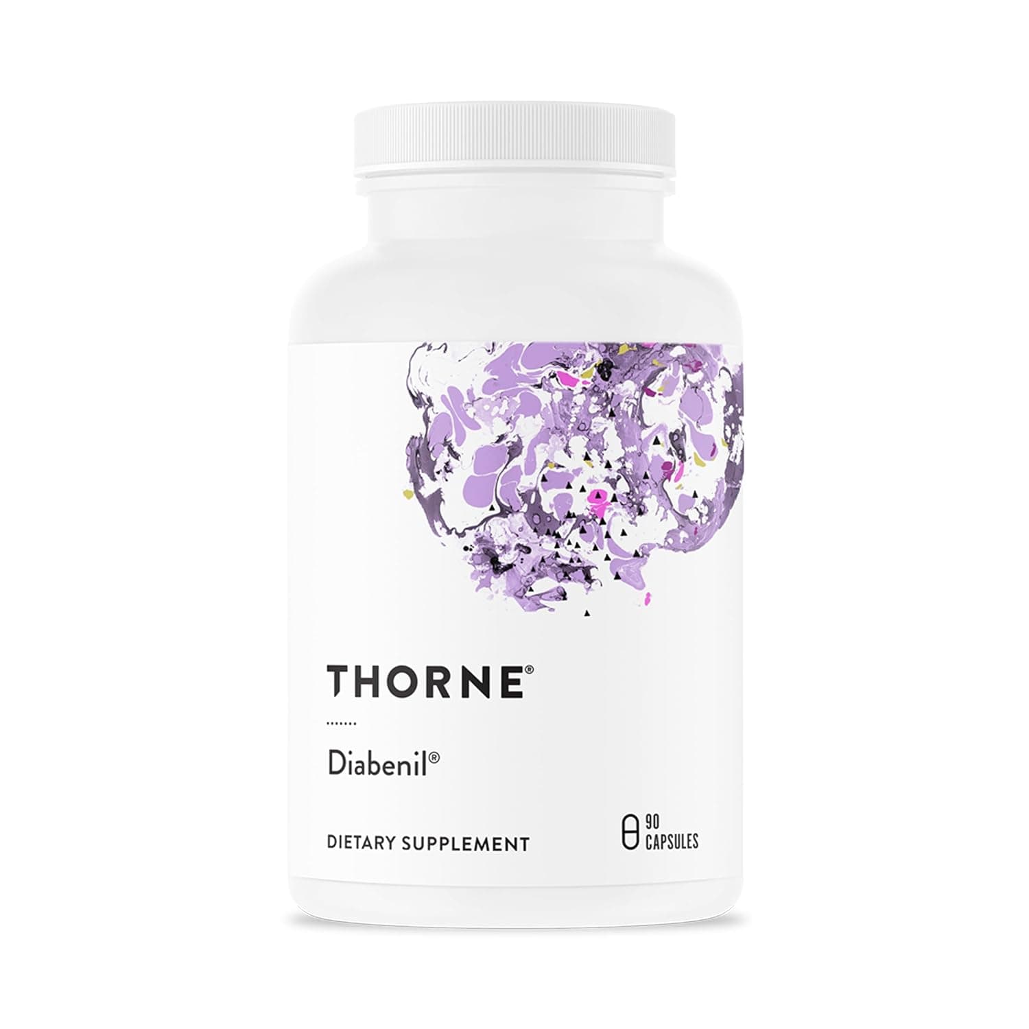 Thorne Research - Diabenil - Support for Maintaining Healthy Blood Sugar Levels - with Chromium, ALA, and Quercetin Phytosome - 90 Capsules