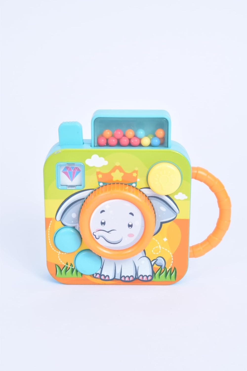 Camera Rattle Toy - Orange