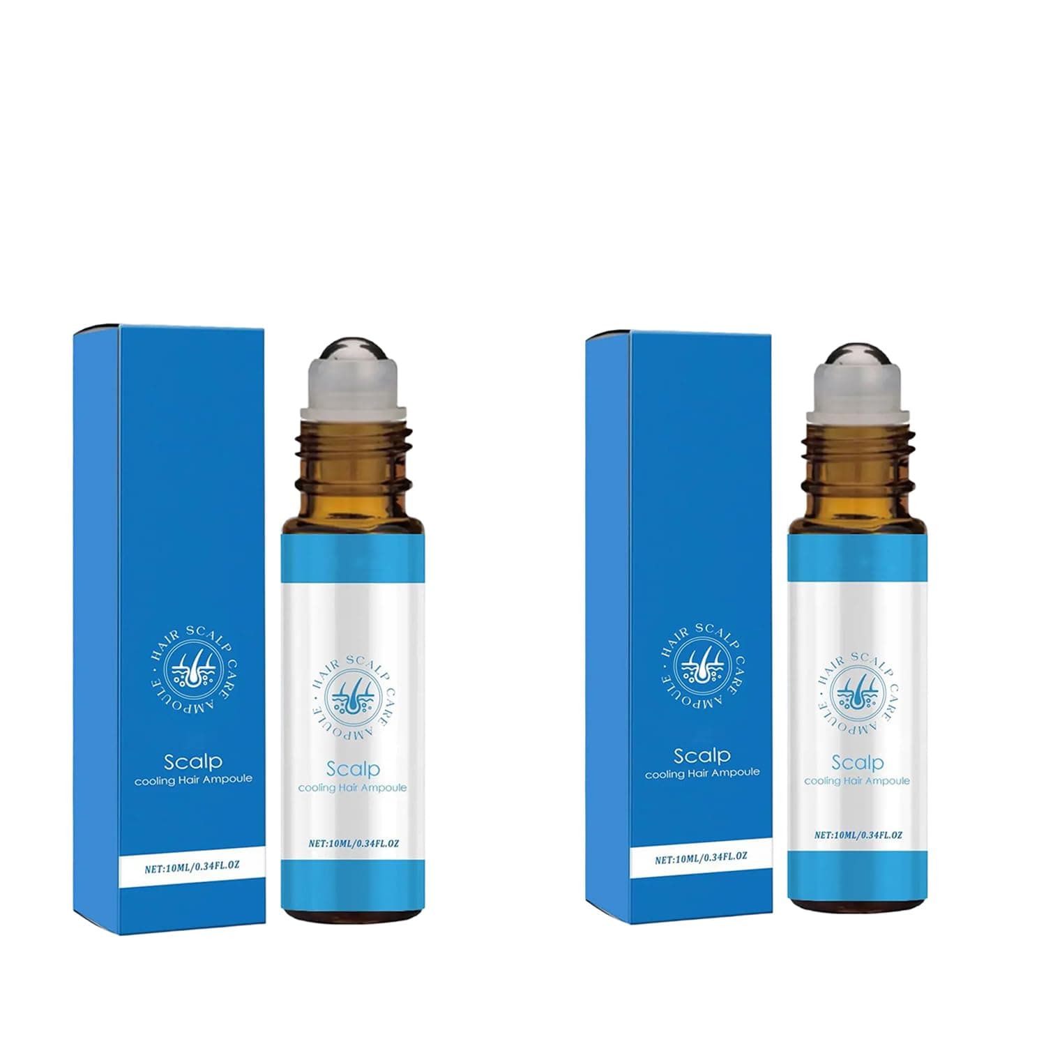 Rosemary Hair Growth Liquid - Pack of 2, Blocking Scalp Serum Promotes Oxygen Flow, Strengthens Hair Growth, Skin Whitening & Care, Essential Hair Care Oil (10 ml)