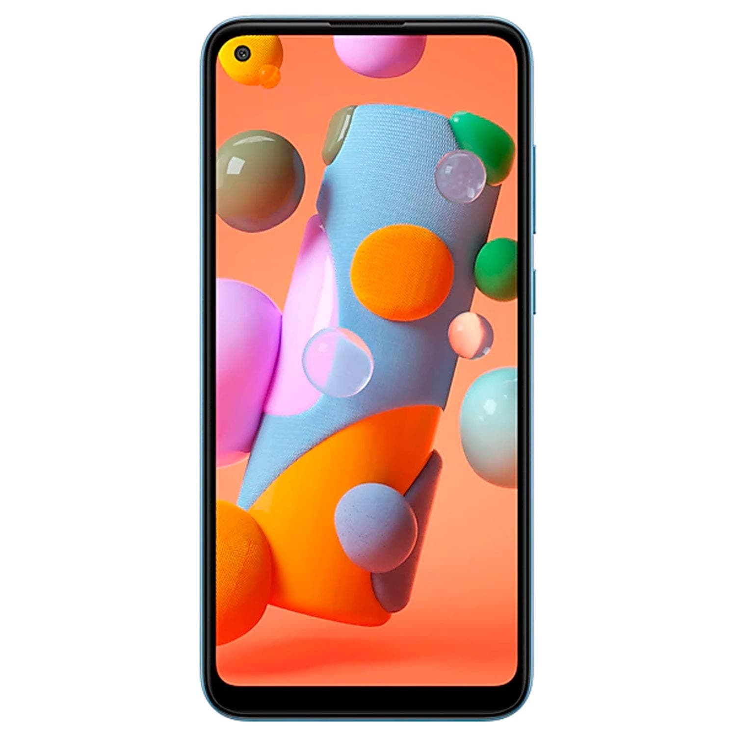 Samsung Galaxy A11 Dual-SIM 32GB ROM + 3GB RAM (GSM Only | No CDMA) Factory Unlocked 4G/LTE Smartphone (Blue) - International Version