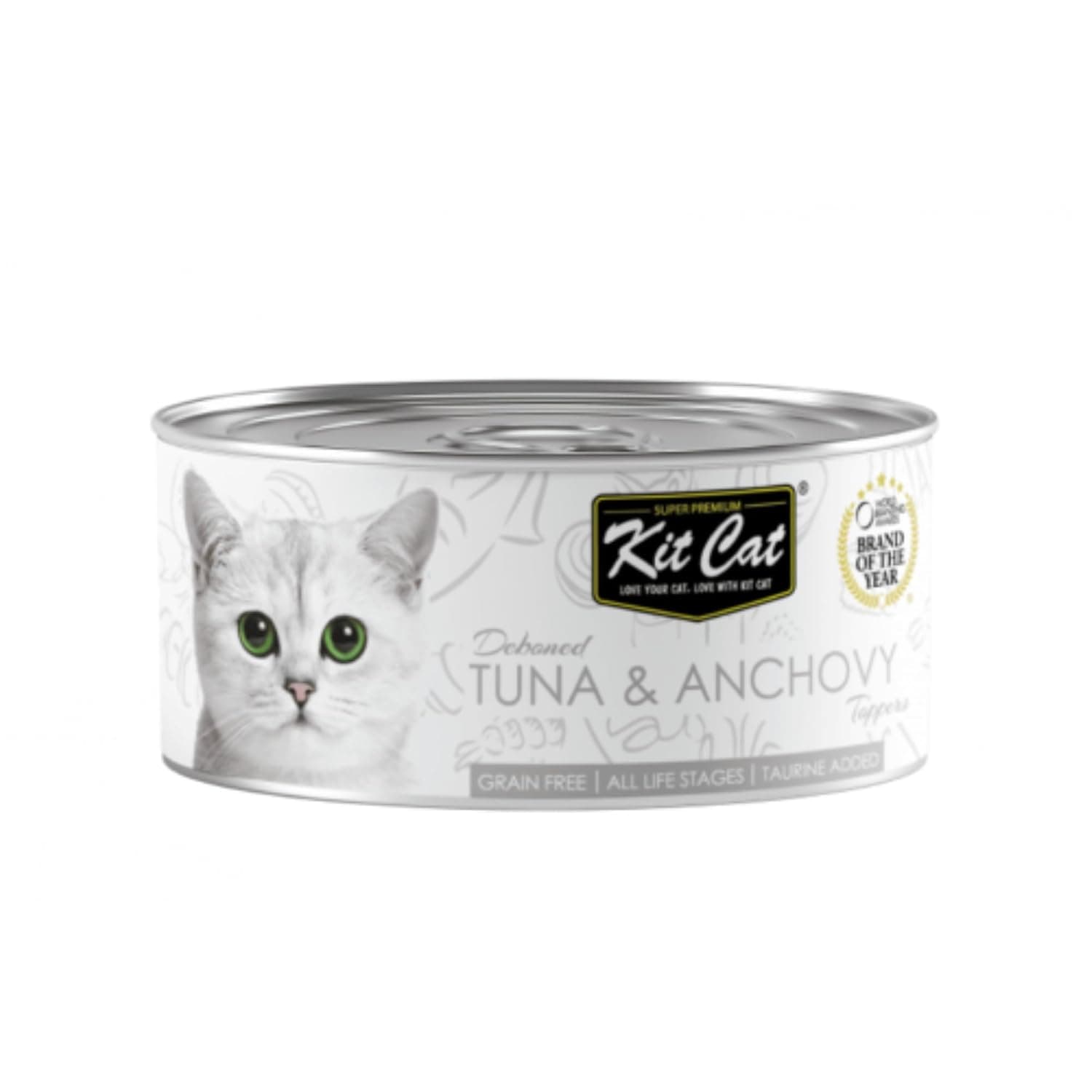 Kit Cat Deboned Wet Food Tuna Anchovy 80g