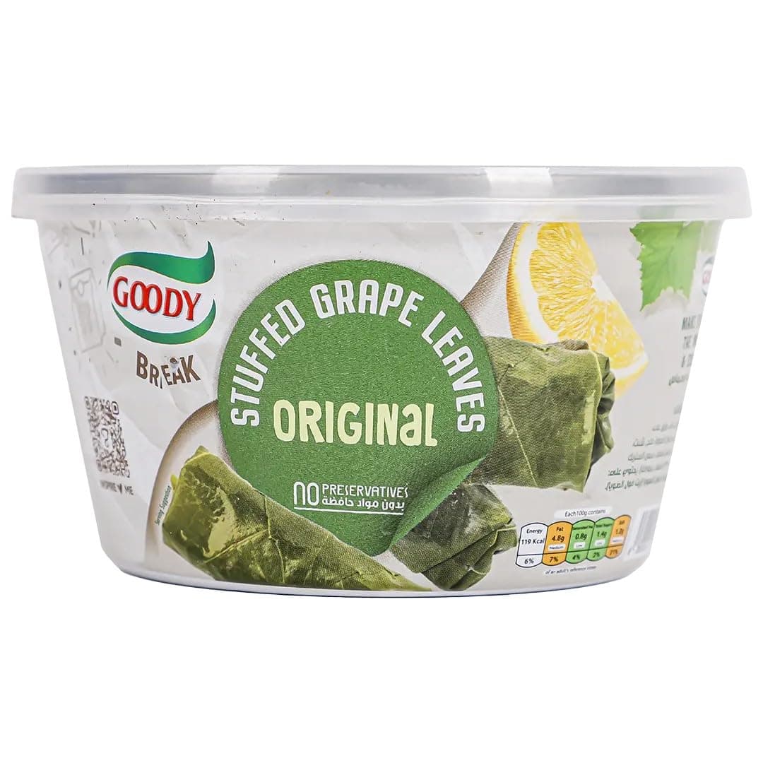 Goody Stuffed Grape Leaves Plain - 295G