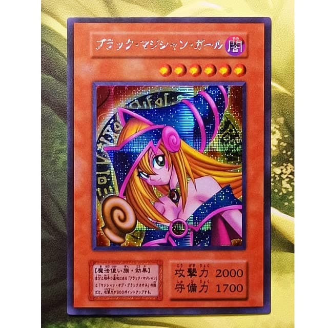 SA-LUX - Yu%Gi%Ohs Japanese Dark Magician Girl DIY Тоуs Hobbies Hobby Collectibles Game Collection Anime Cards (22)