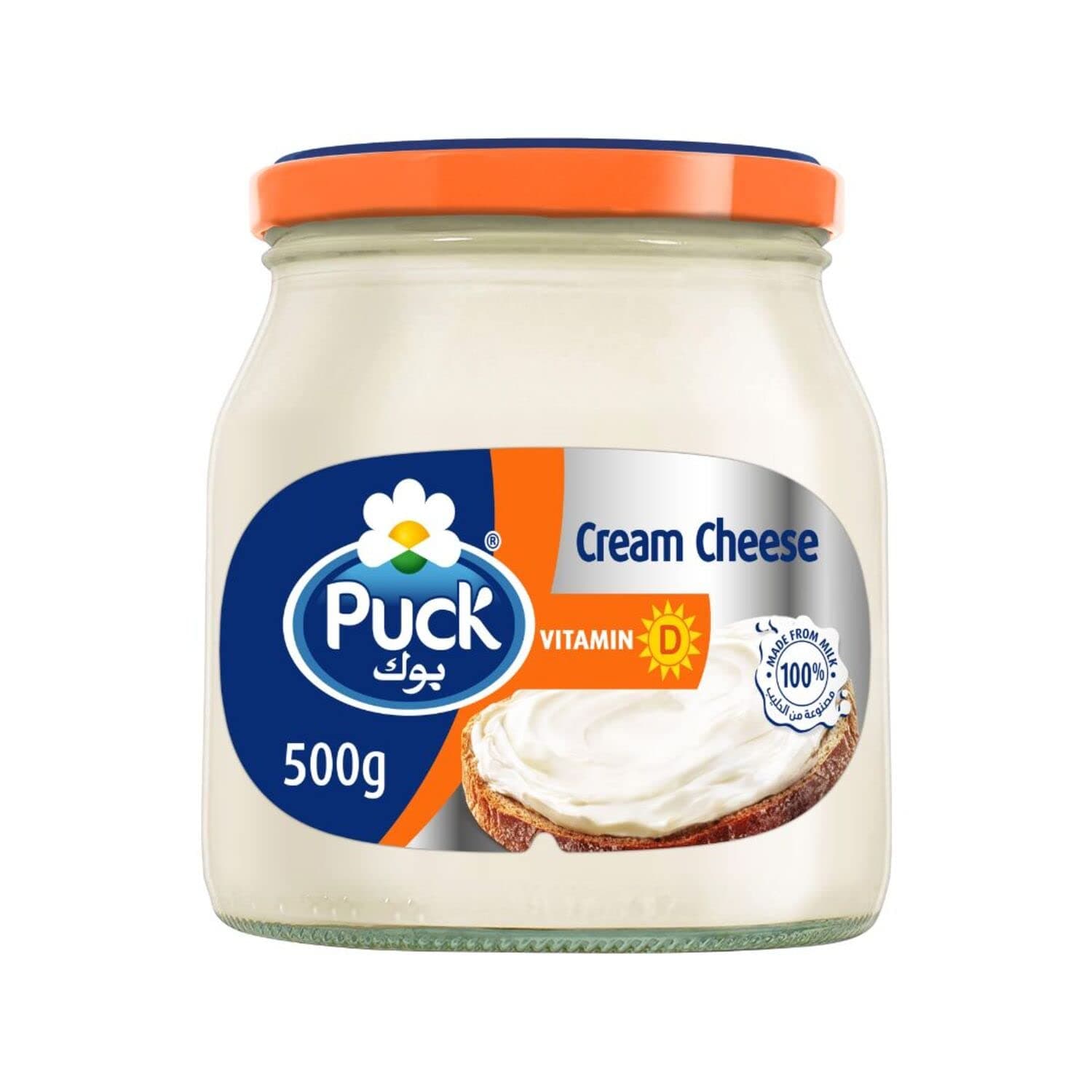Puck Vitamin D Cream Cheese, 500 g