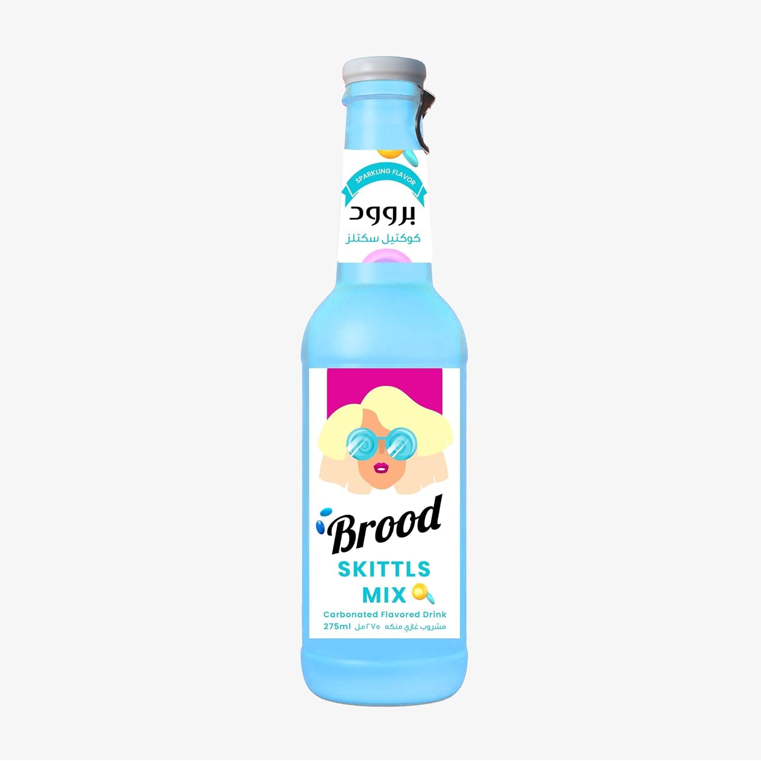 Brood Skittls Mix - Sparkling Drink 275 ml