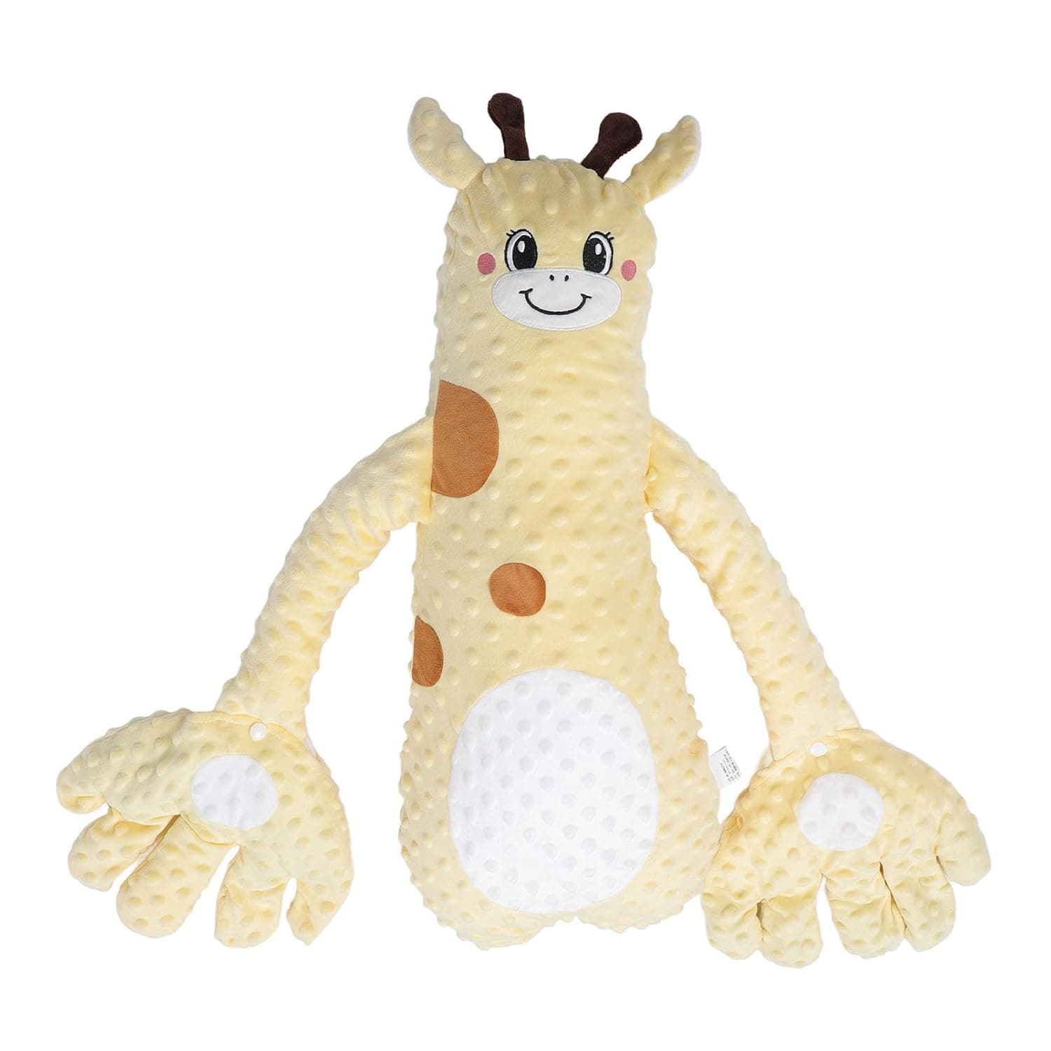 Baby Calming Palm Soft Doll Patting Toy for Infant Comfort for Sleeping Babies, 24.41in Height, Polyester Fiber Material