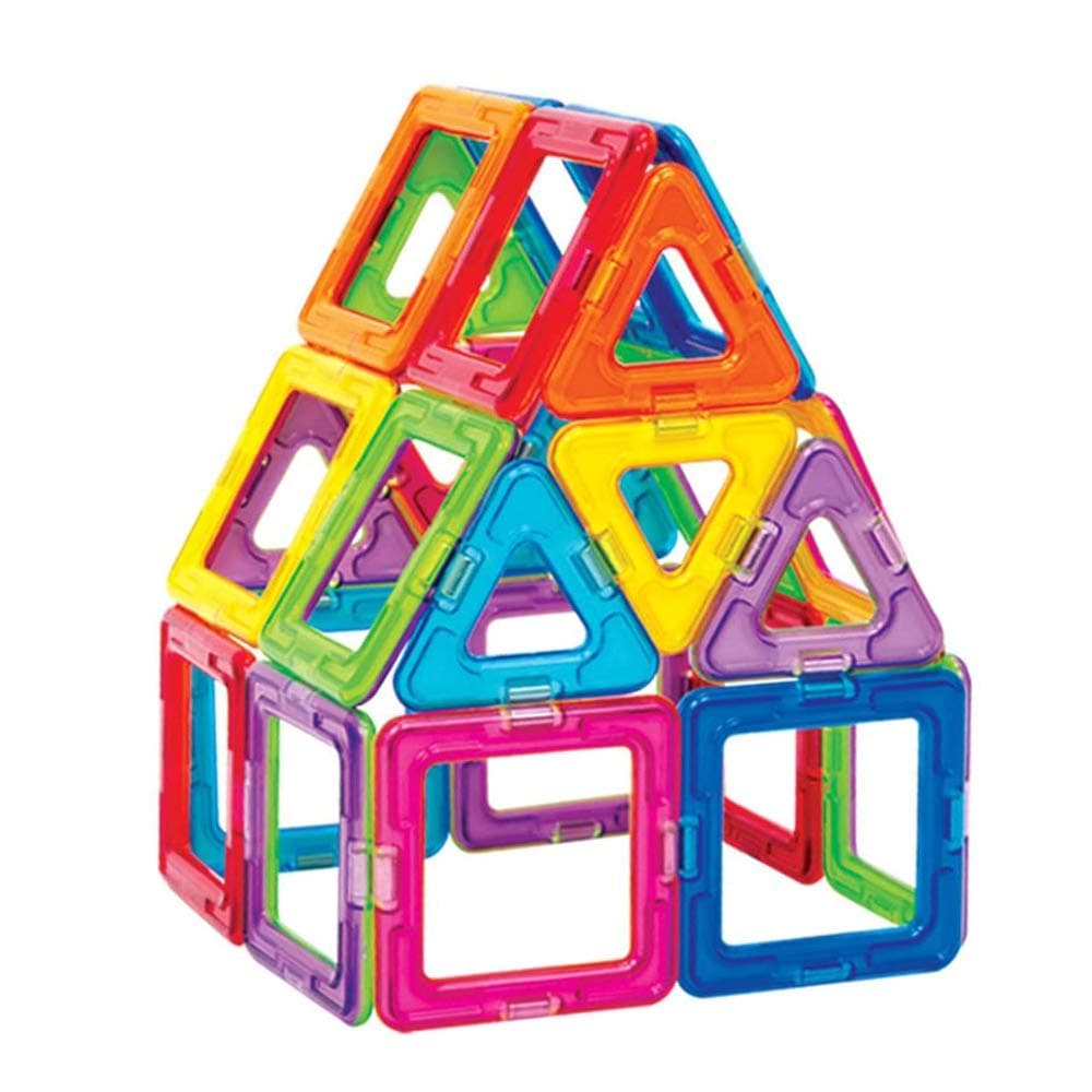 46 PCS Building Blocks Set,STEM Building Block Preschool Educational Construction Kit DIY Creative 3D Magnetic Toys For Boys Girls Kids Toddlers Children