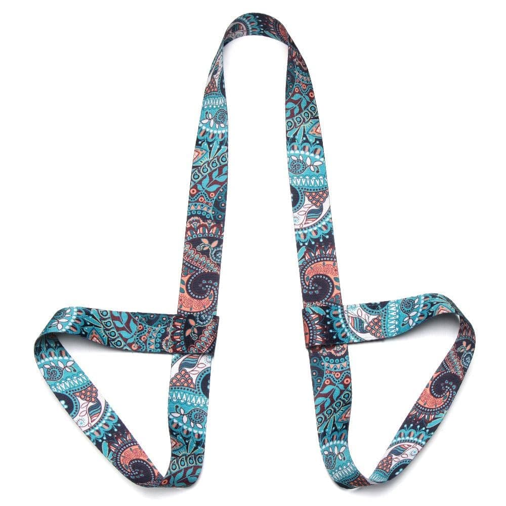Adjustable Yoga Mat Carry Strap Multicolor Fitness Sling for Sports Equipment