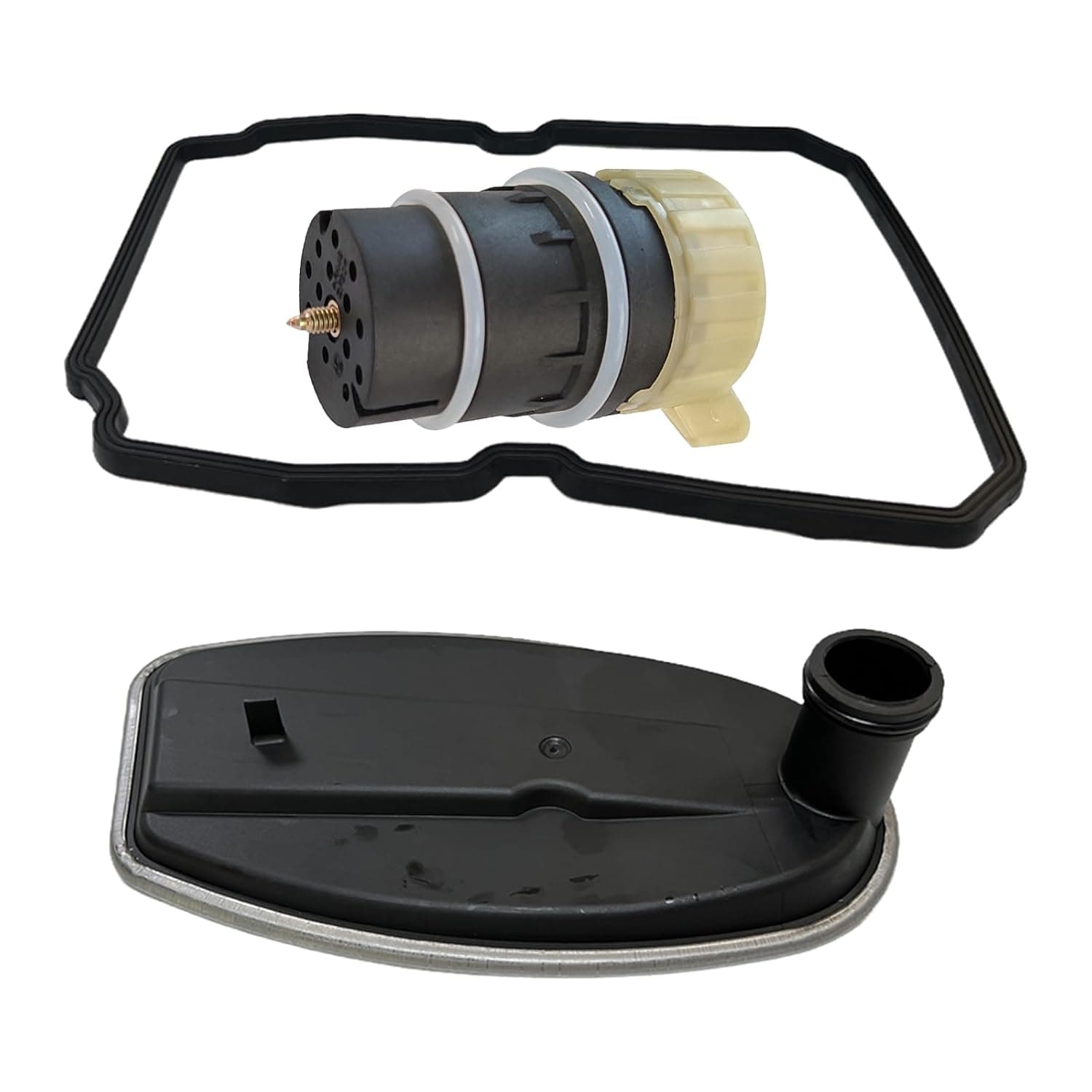 722.6 Transmission Service Kit Compatible with Mercedes-Benz | For vehicles with 722.6 automatic transmission; includes oil filter, pan gasket and electrical plug adapter; replacement.
