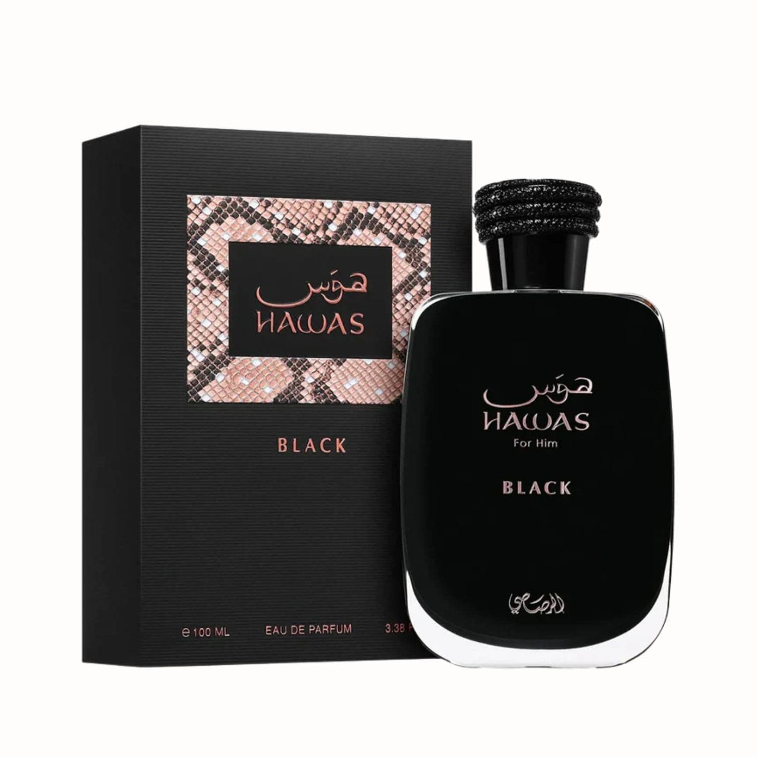 عطر هوس بلاك او دي بارفان للرجال من رصاصي، 100 مل