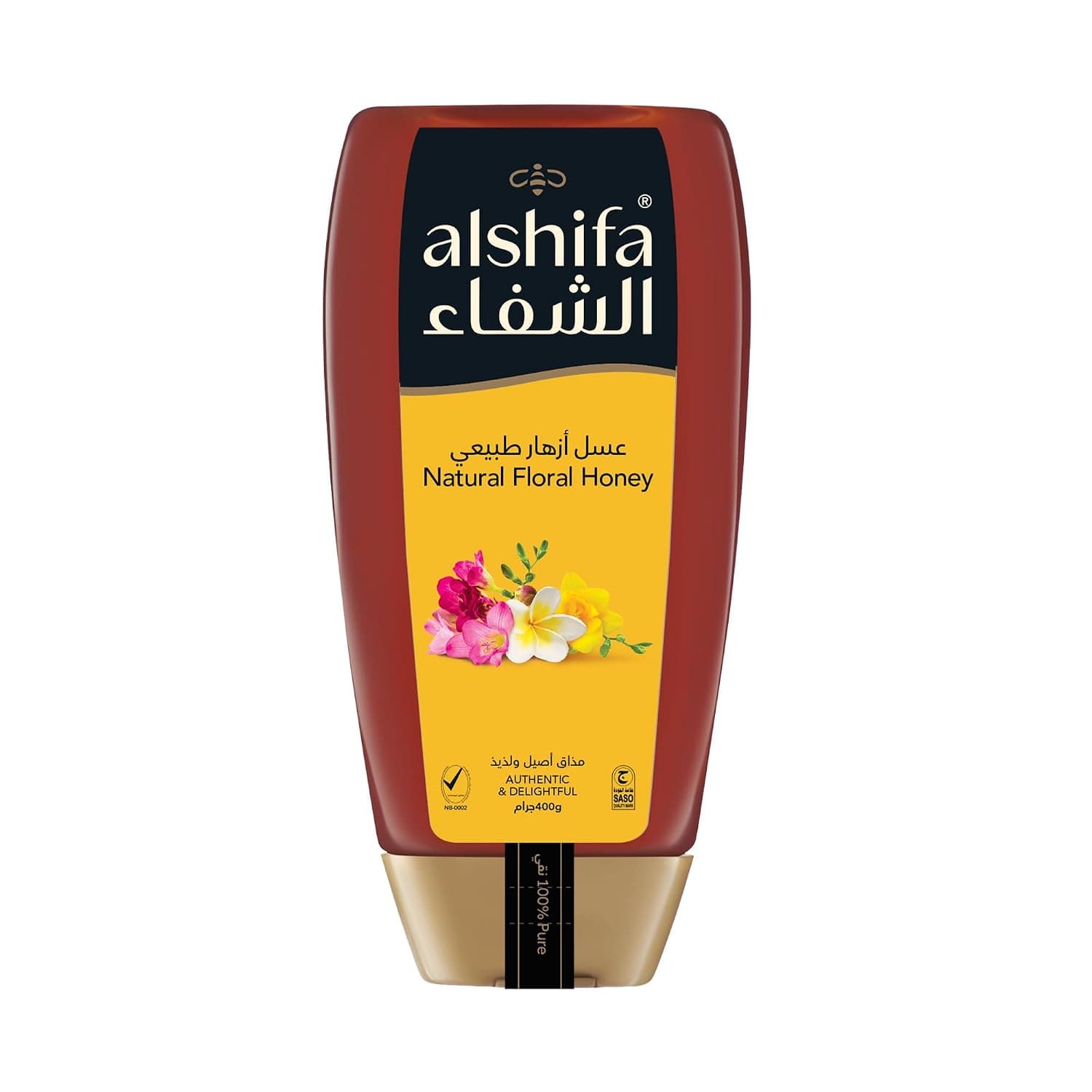 Al-Shifa Natural Honey Squeezable, 400g - Pack of 1