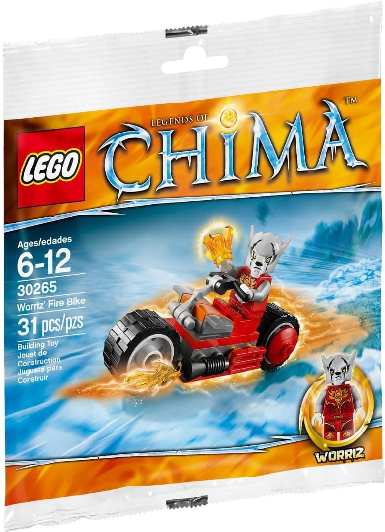 LEGO Chima Worriz Fire Bike 30265