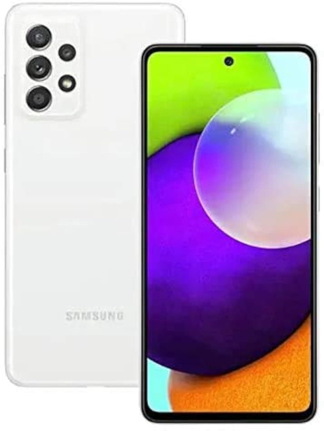 SAMSUNG Galaxy A52 5G SM-A5260 256GB 8GB RAM Factory Unlocked, International Version - White