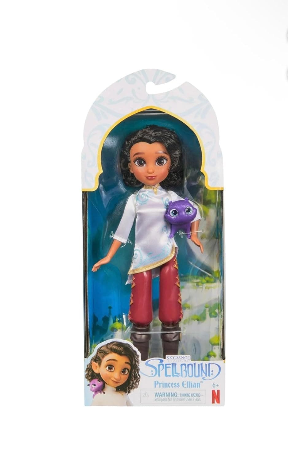 Spellbound Collectible Doll Fashion Doll Ellian | Poseable Doll, 2 Accessories & Flink Figure, Recreate Movie Scenes, Imaginative Storytelling Play, Birthday Gifts for Kids