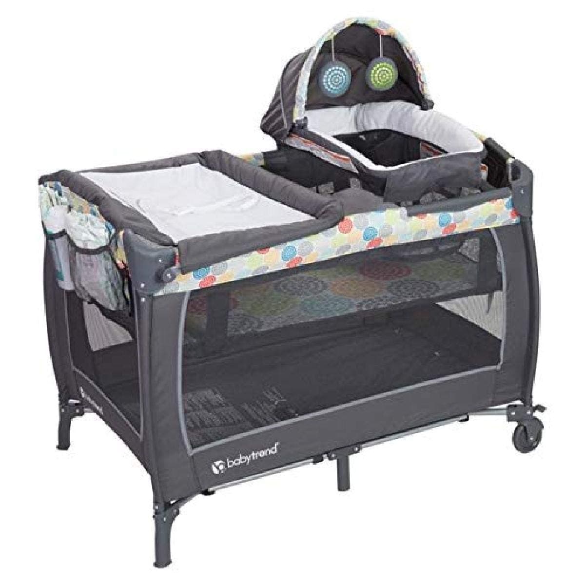 Fashion Baby Trend Lil Snooze Deluxe Ii, Funfetti, Confetti, 41.6X28X35 Inch (Pack Of 1)