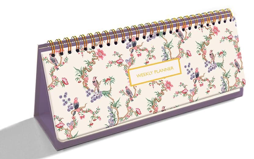 Weekly Planner - Cream Bird Pattern by Cath Kidston - PSS0014