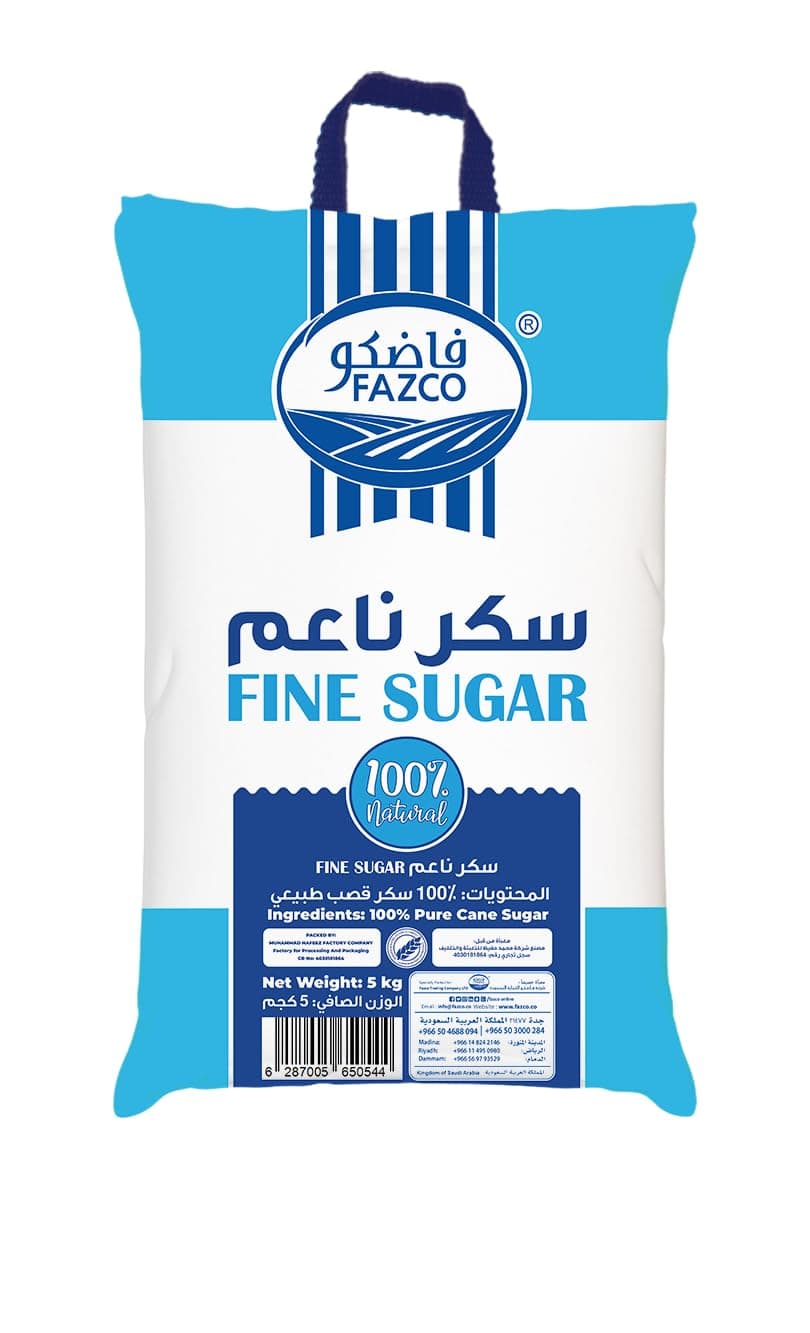 Fazco Fine Sugar, 5 Kg
