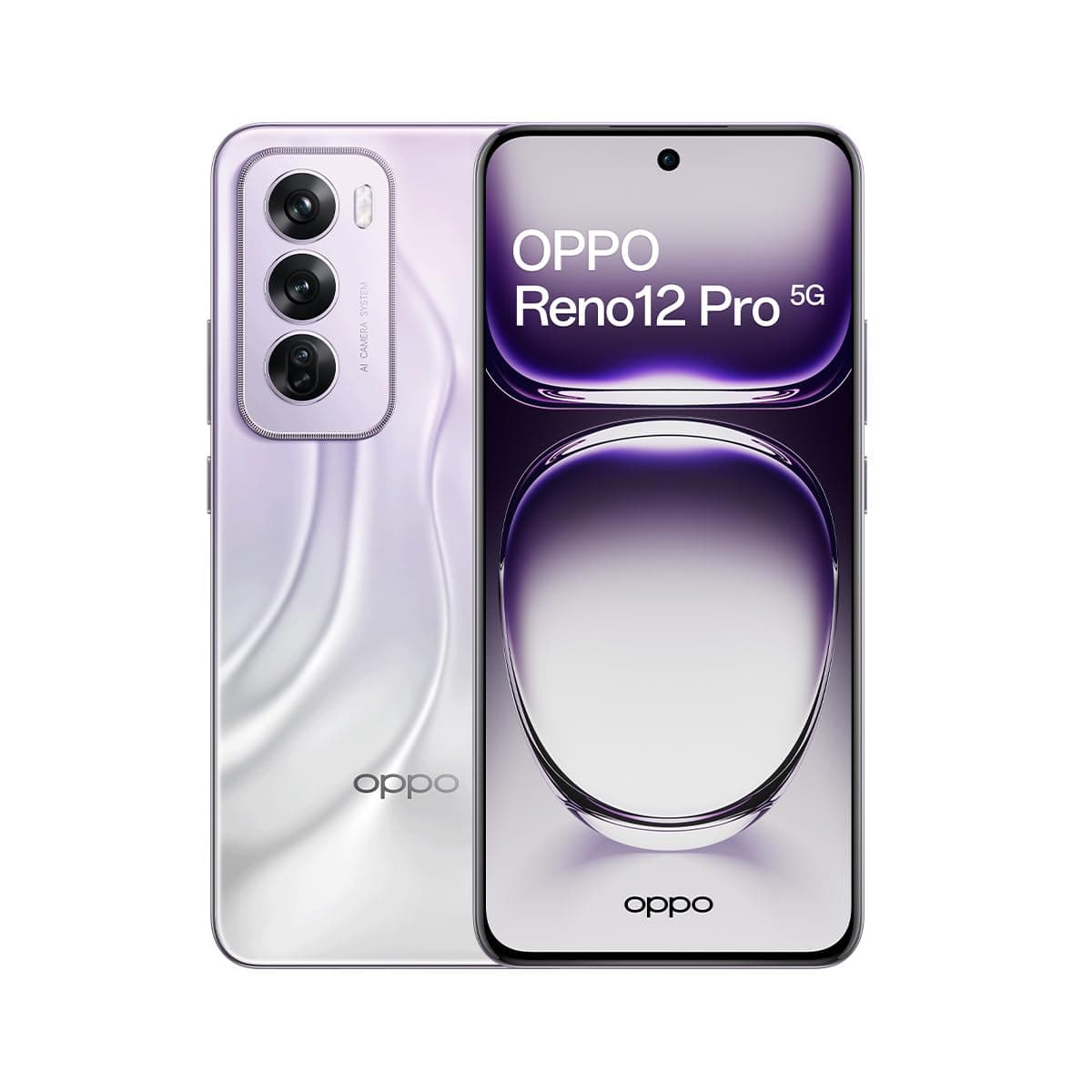 Oppo Reno12 Pro Dual-SIM 512GB ROM + 12GB RAM (GSM Only | No CDMA) Factory Unlocked 5G Smartphone (Nebula Silver) - International Version