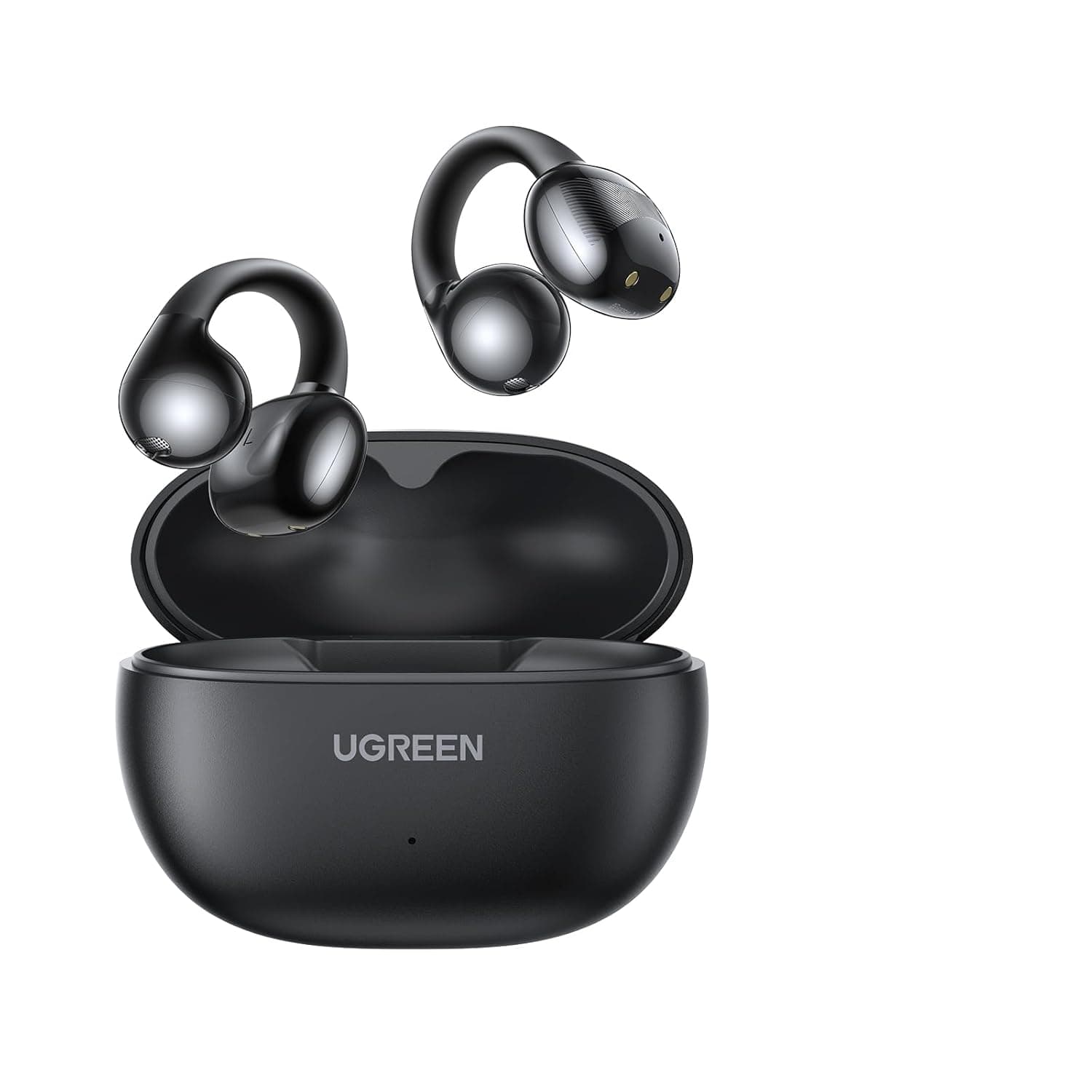UGREEN Hi-Tune S3 Open Wireless Earbuds, ENC Lightweight and Comfortable Sports Earbuds with 12mm Bluetooth 5.4 Driver, 30 Hours Fast Charging Playtime, IPX5 Waterproof for iPhone 16 Samsung S24