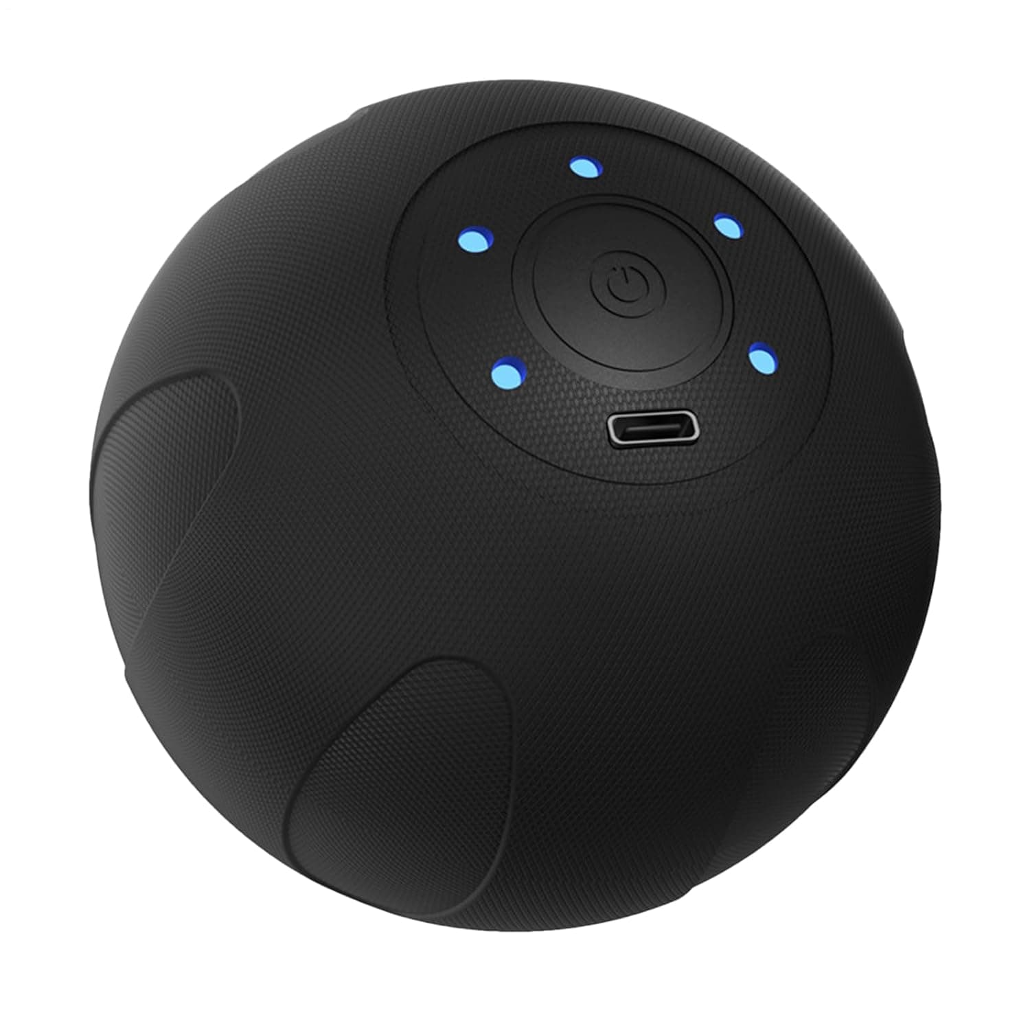Massage Ball for Feet Portable Handheld Rechargeable Relaxation | 5-Speed Foot Massager Ball for Fitness Yoga Muscle Relaxation Back Neck Shoulder Arm Waist Thigh