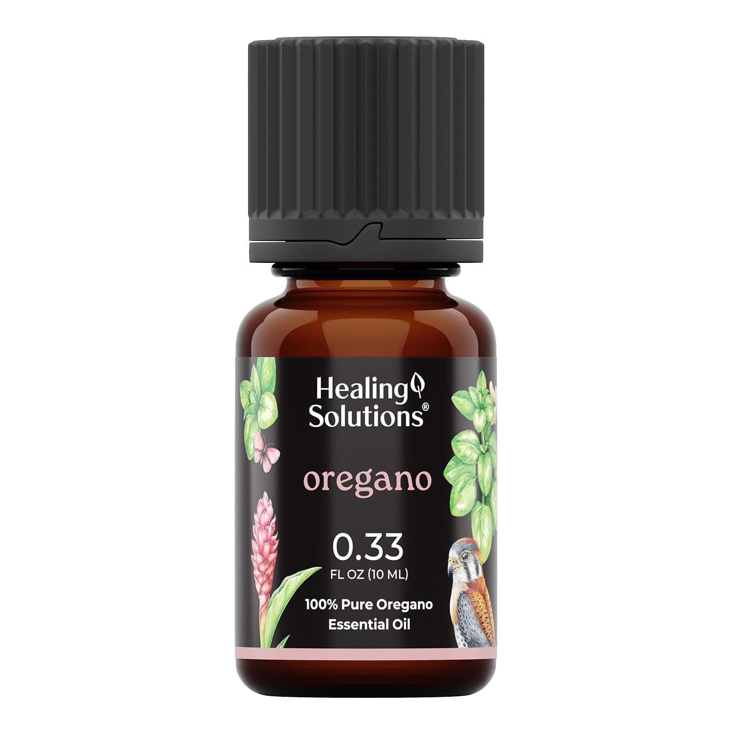 Healing Solutions 10ml Oils - Oregano Essential Oil - 0.33 Fluid Ounces