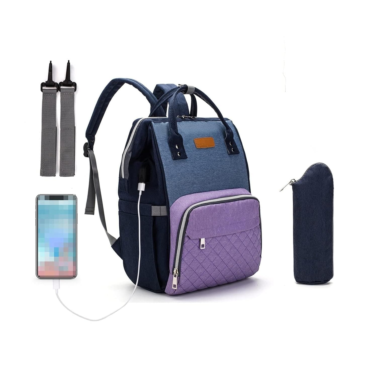 Diaper Bag Fashion Portable Baby Backpack Baby Bag for Mommy Large Capacity Waterproof Diaper Bag Mother Care Travel Equipment Baby Diaper Bag Backpack(11)