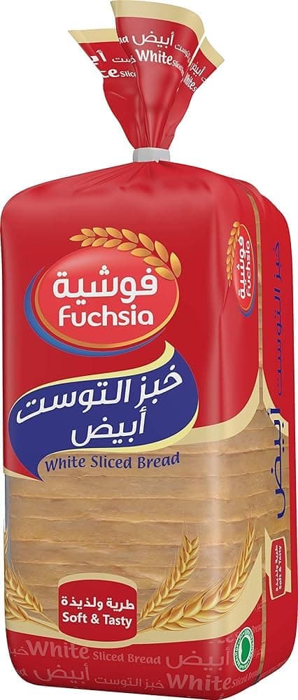 Fuchsia White Sliced Bread 570g