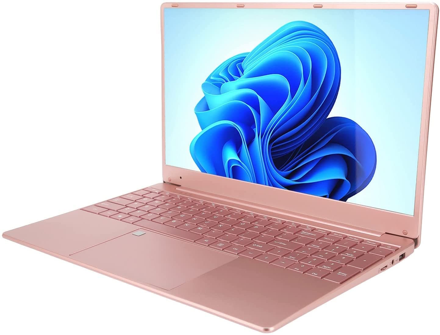 15.6 Inch Laptop - 16GB RAM 1TB SSD, 2K Resolution IPS Screen 1920x1080 Quad Core Ultrathin Laptop Portable Laptop with Fingerprint Reader & Digital Keypad for Windows 10