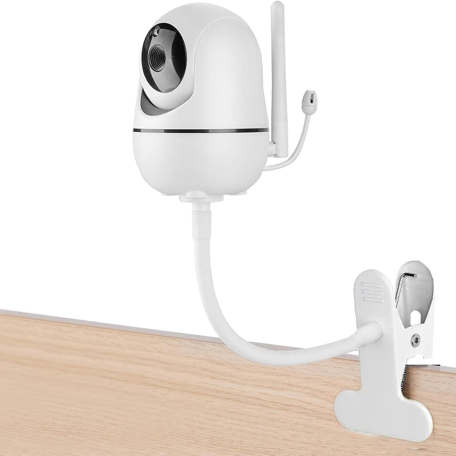 ANYUAN Baby Monitor Mount Shelf, Universal Crib Holder,Versatile Twist Mount Without Tools or Wall Damage,Baby Monitor Stand With 1/4 Threaded Hole