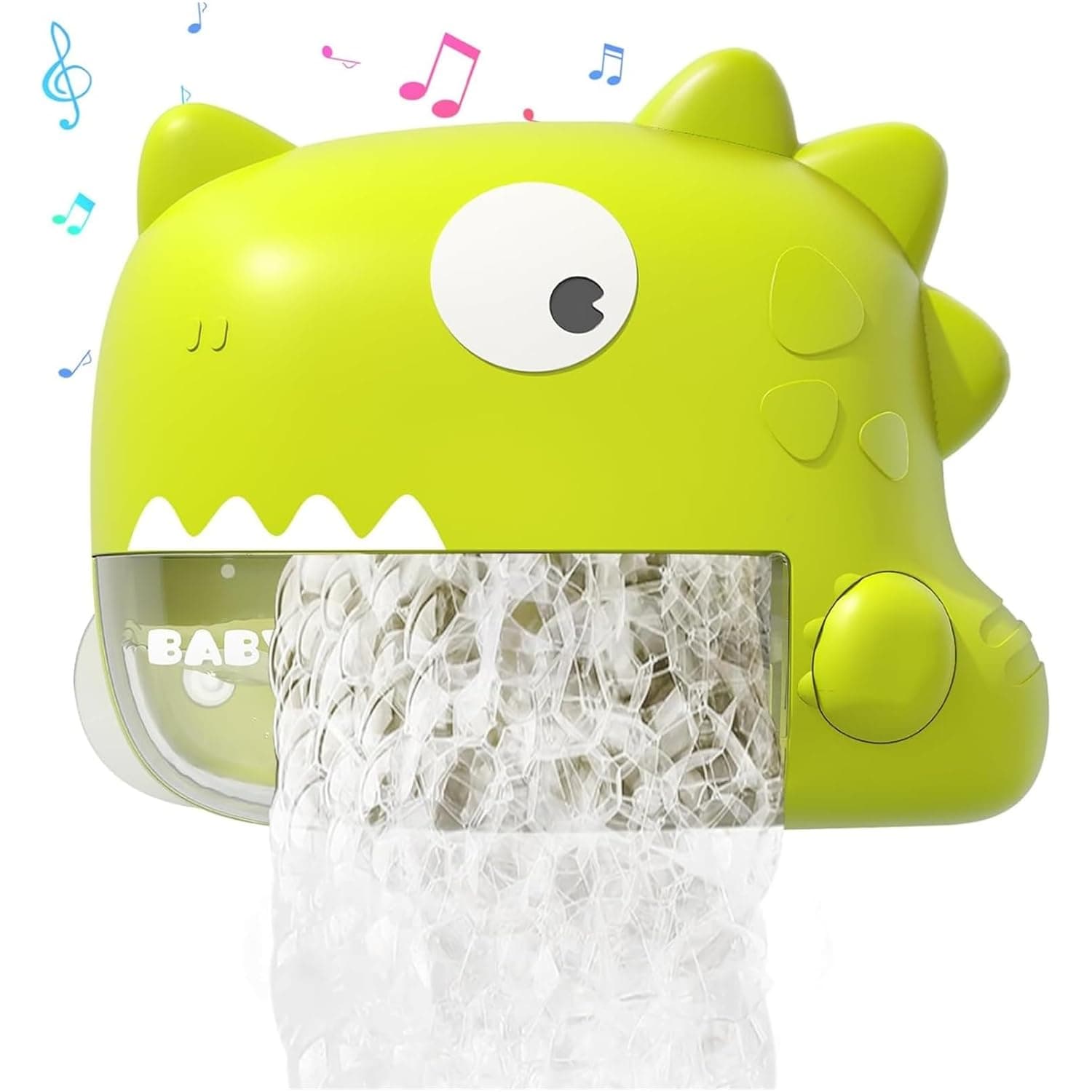 Andanna Baby Bath Toys for Kids, Dinosaur Automatic Bath Bubble Machine,Bathtub Bubble Maker with Music,Bathtime Shower Bathtub Toys for Toddlers,Birthday Gift for Boys Girls,Kids Pool