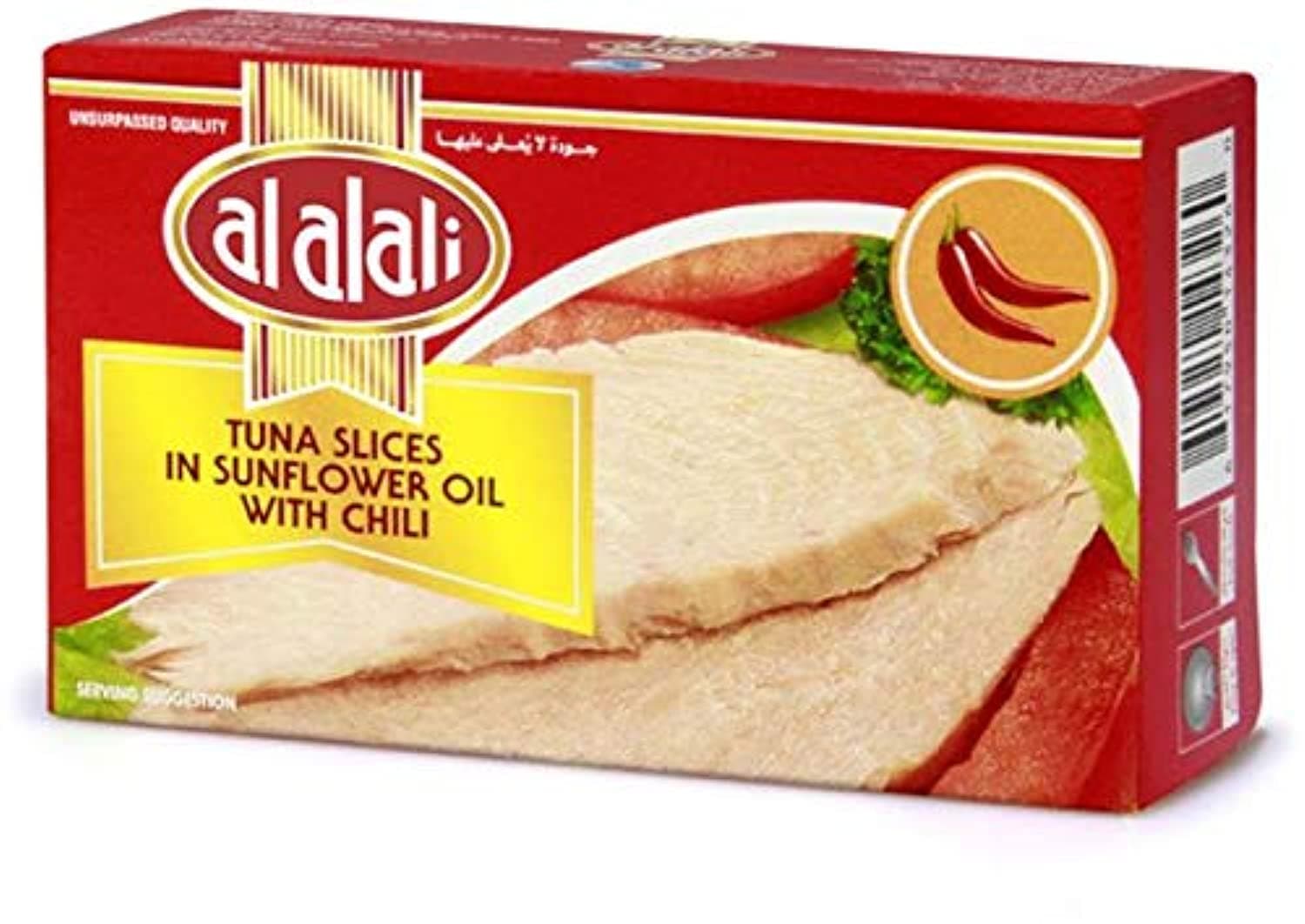Al Alali Tuna Slices With Chili In Sunflower Oil, 100 g