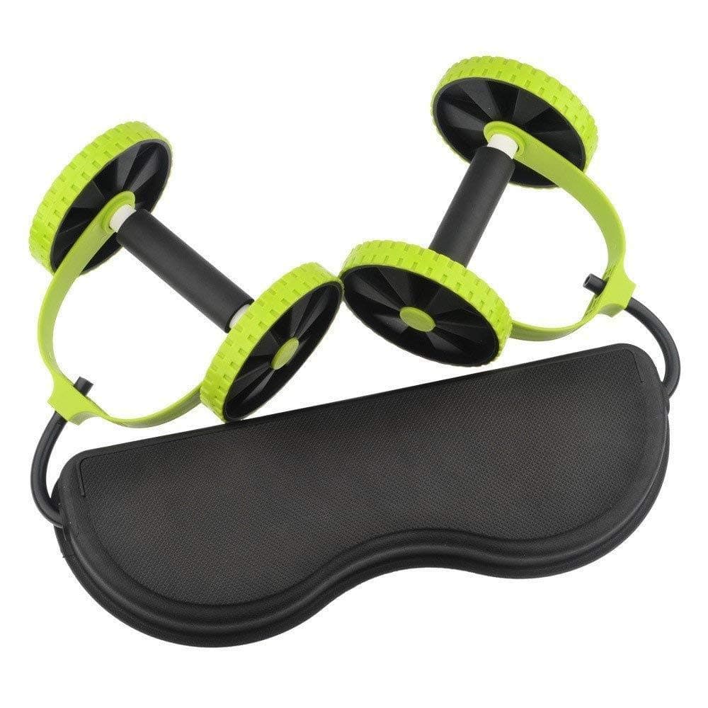 New Sport Core Double AB Power roller wheel fitness Abdominal exercises Equipment coaster Pull roda Waist Slimming Trainer Revoflex Xtreme